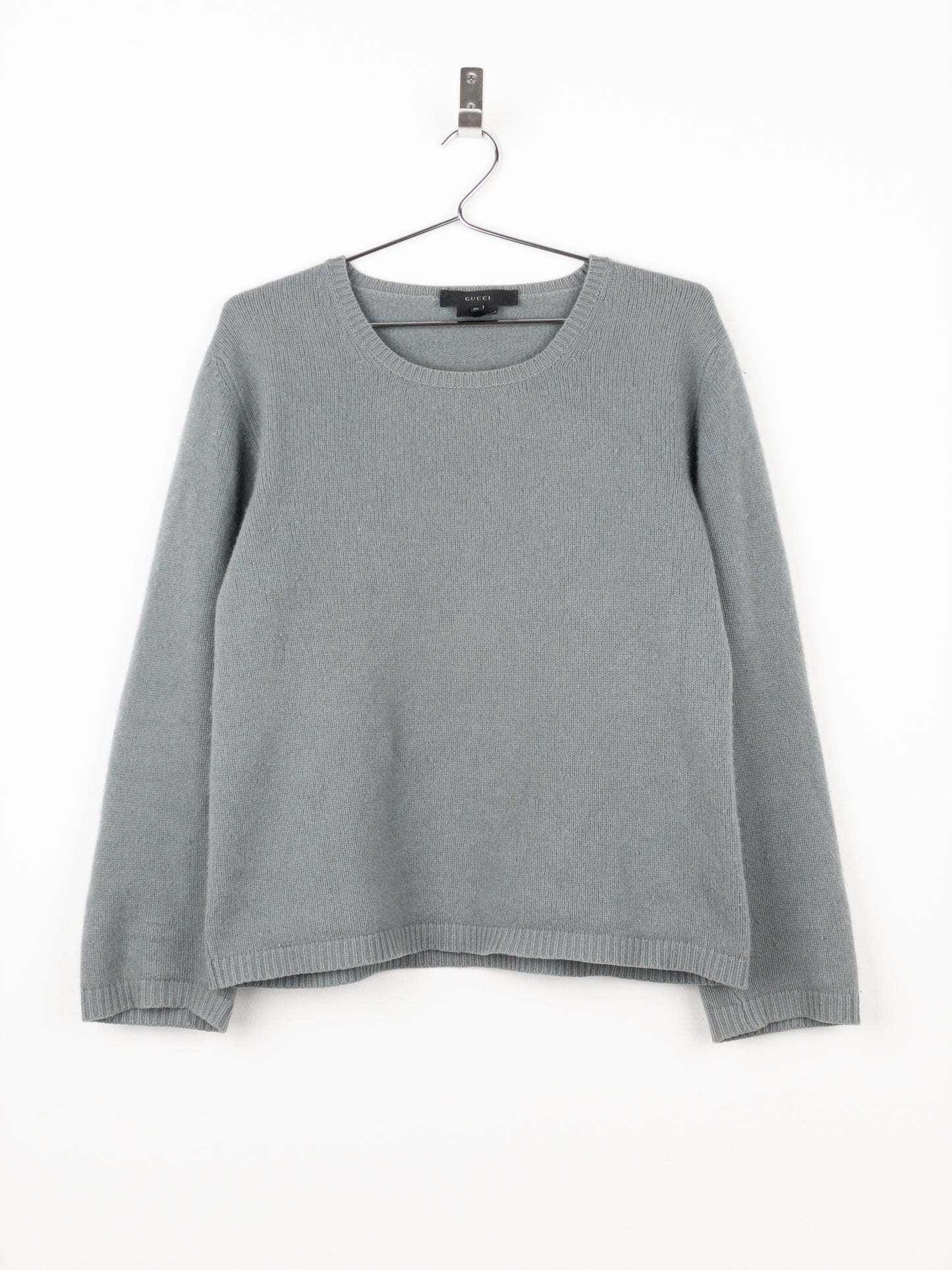 Gucci by Tom Ford AW01 Boxy Cashmere Knit Sweater