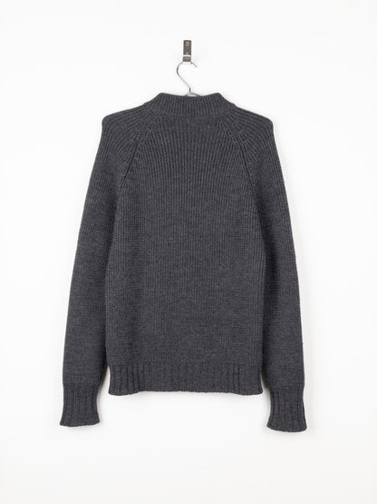 Gucci by Tom Ford 2000s Heavyweight Knit Mock Neck Sweater