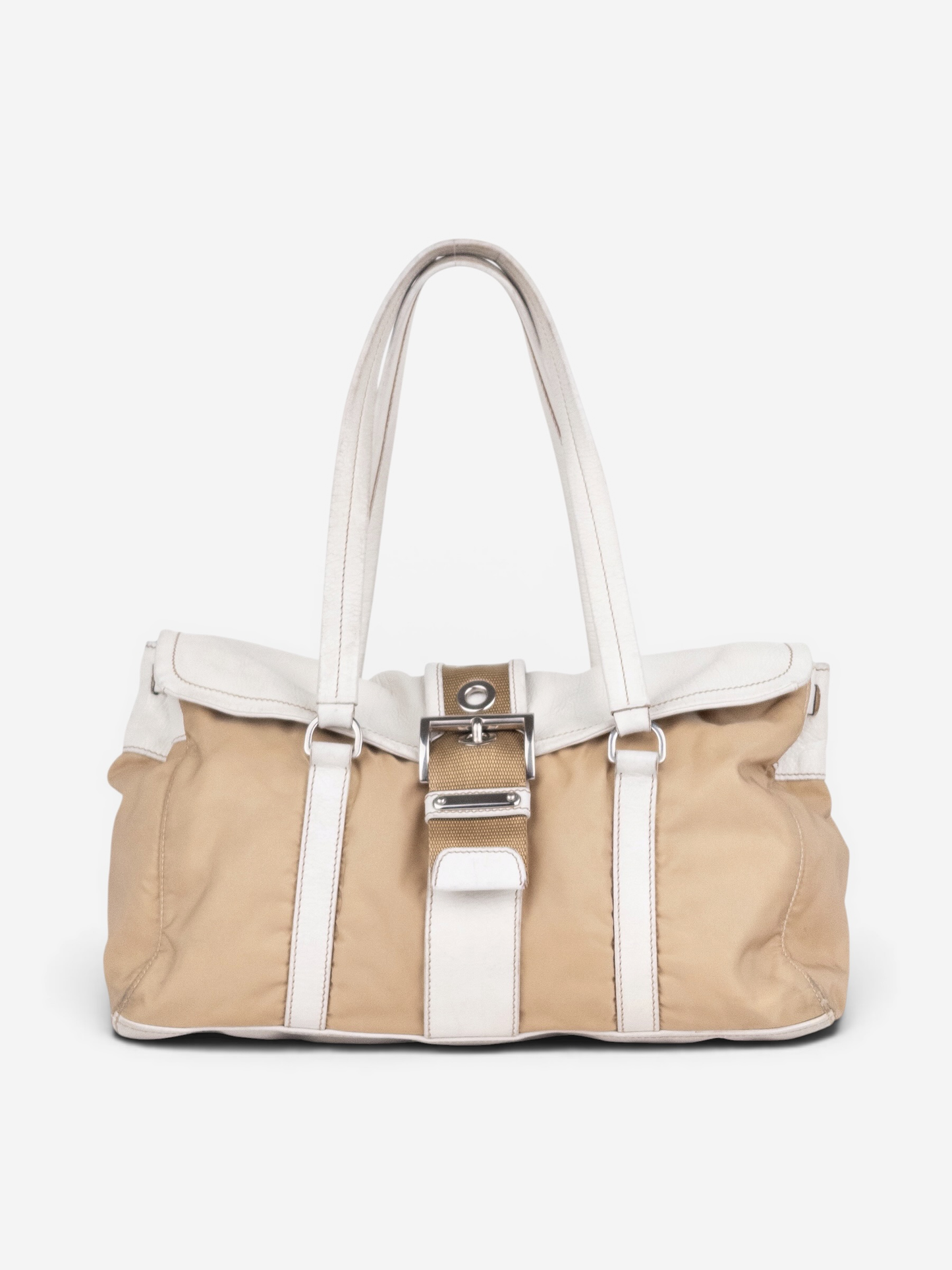 Prada 2000s Hybrid 'Moon' Shoulder Bag