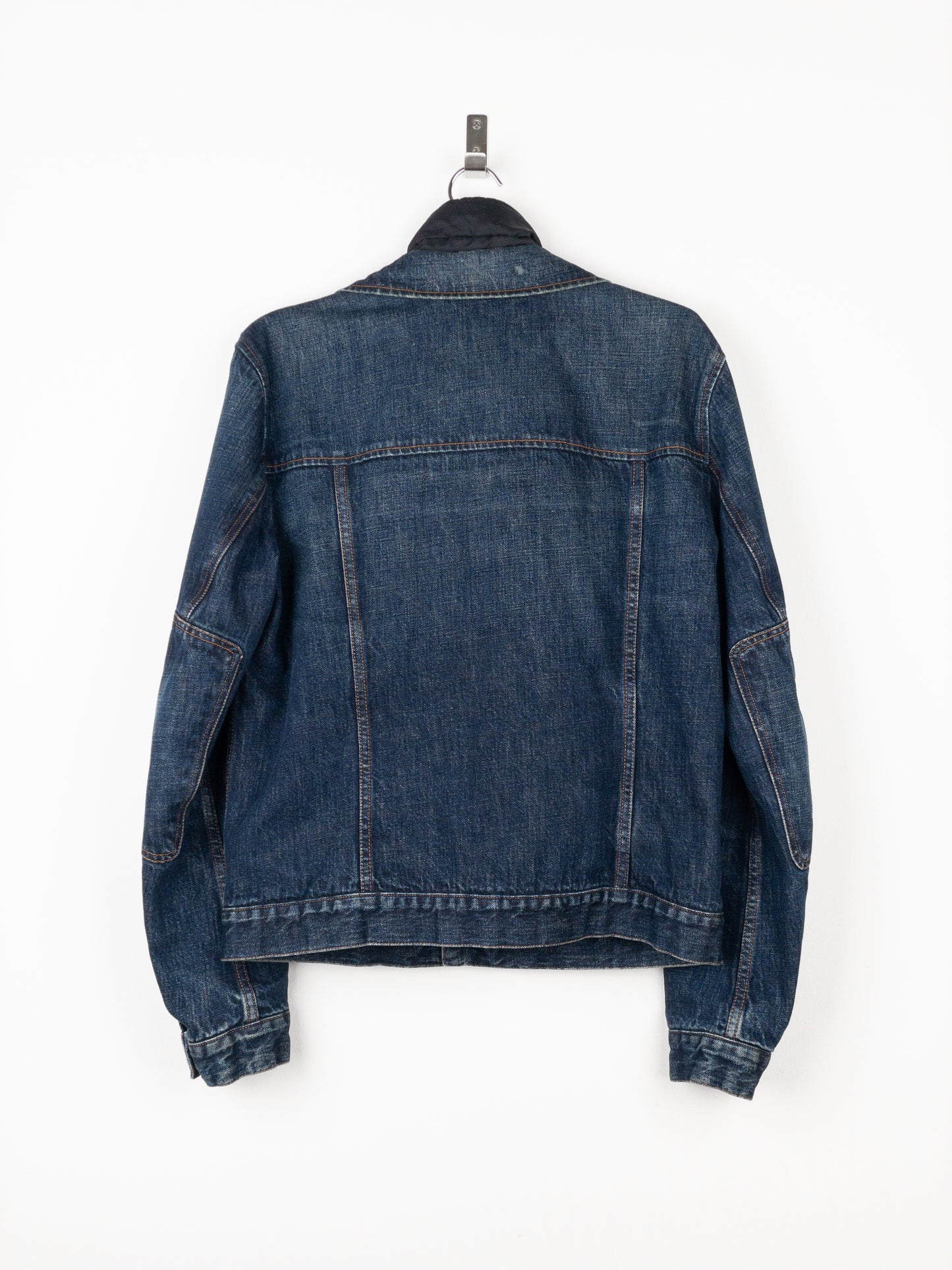 Prada AW05 Lined Denim Trucker Jacket