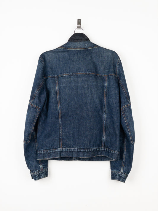 Prada AW05 Lined Denim Trucker Jacket