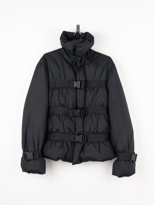 Jean Paul Gaultier AW03 Bondage Strap Puffer Jacket