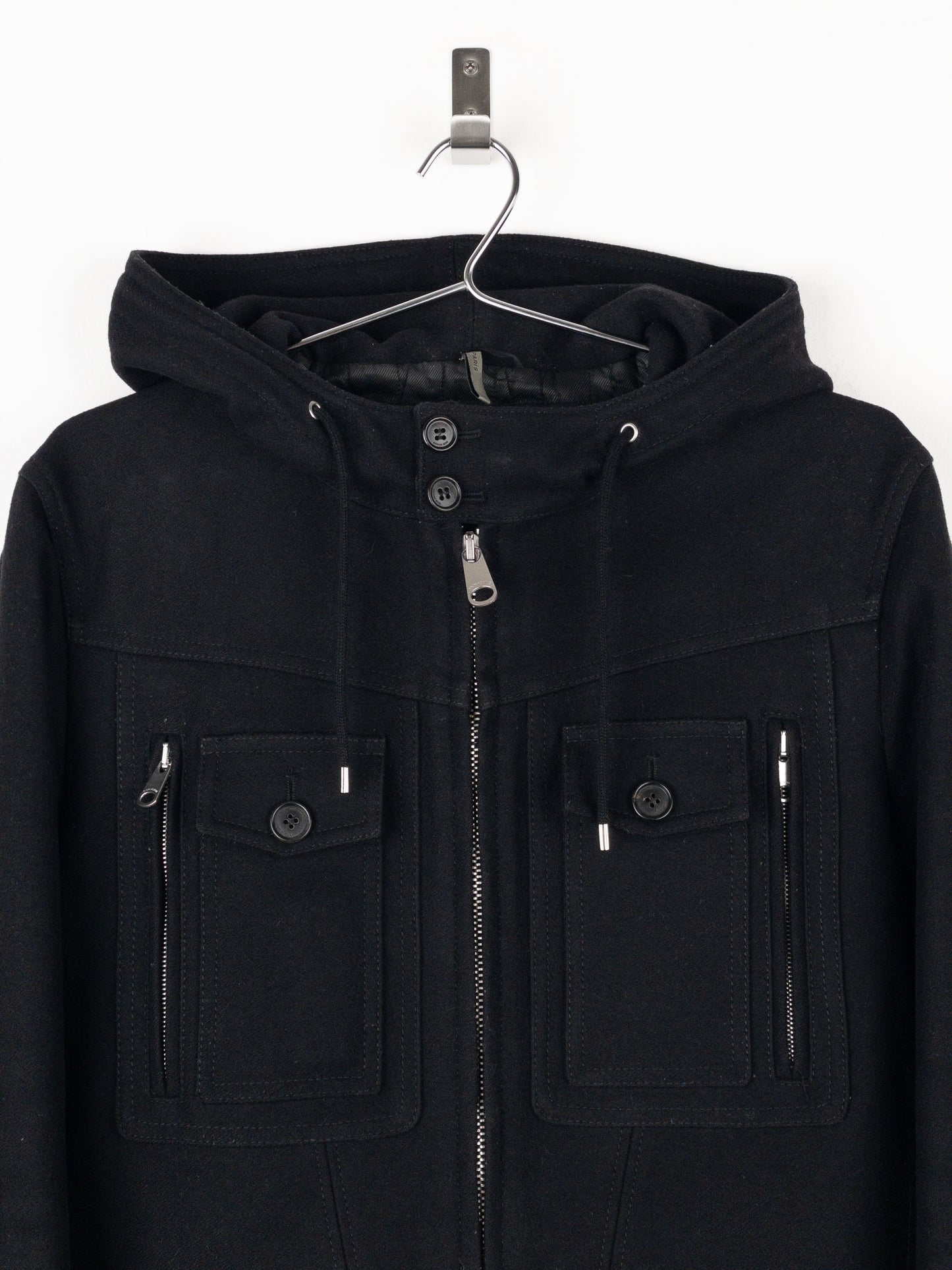 Dior Homme by Kris van Assche 08 Hooded Military Bomber Jacket