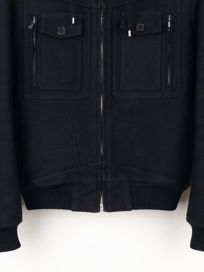 Dior Homme by Kris van Assche 08 Hooded Military Bomber Jacket