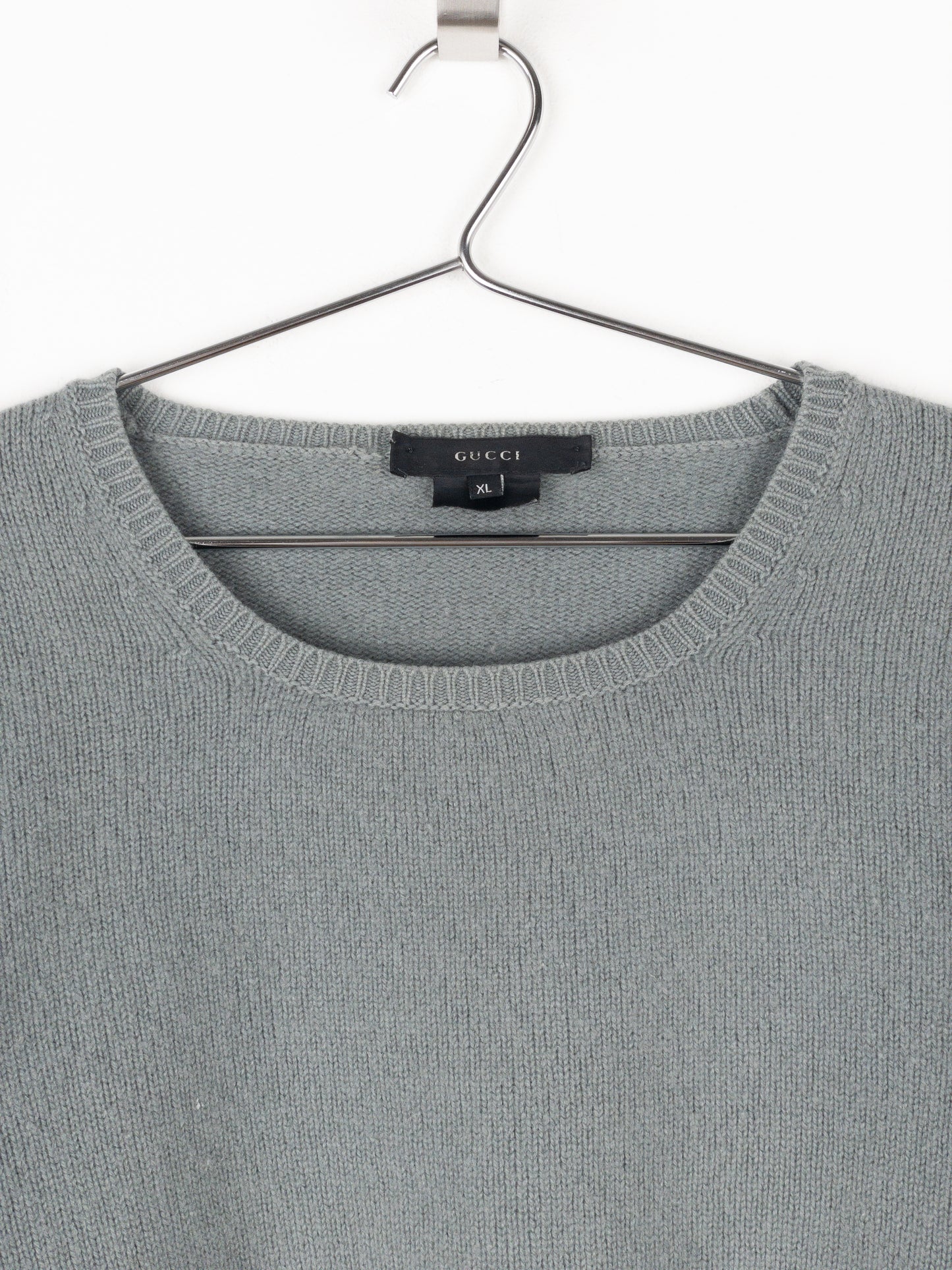 Gucci by Tom Ford AW01 Boxy Cashmere Knit Sweater