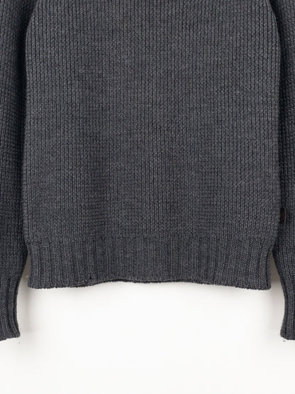 Gucci by Tom Ford 2000s Heavyweight Knit Mock Neck Sweater