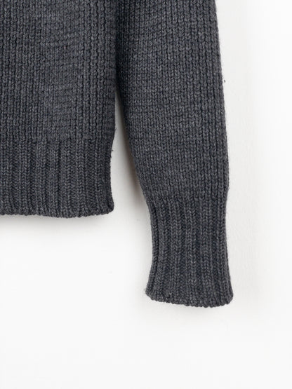 Gucci by Tom Ford 2000s Heavyweight Knit Mock Neck Sweater