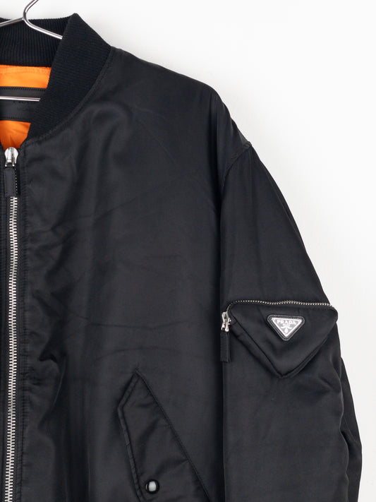 Prada AW21 Oversized MA-1 Bomber Jacket – photo 6