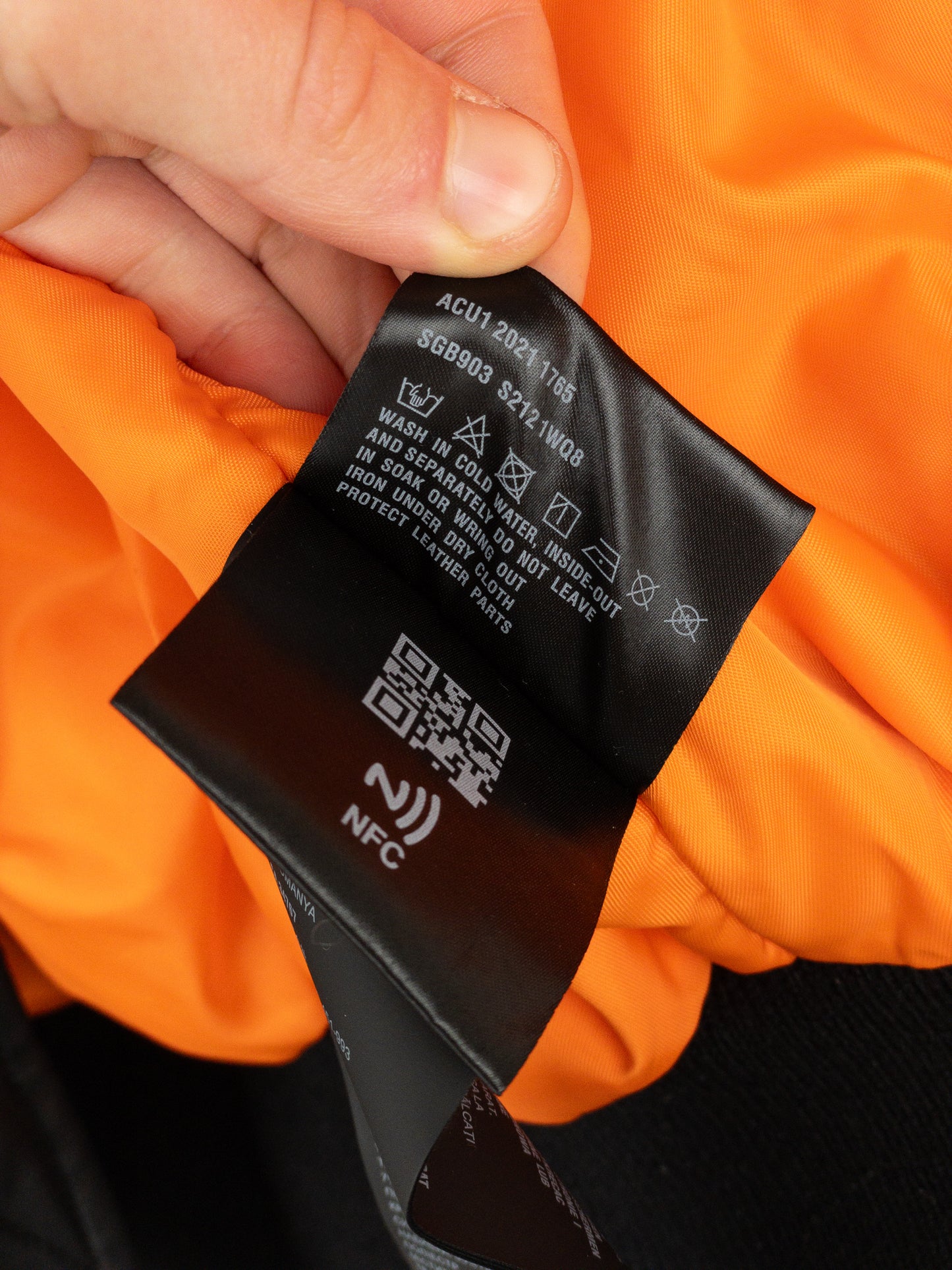 Prada AW21 Oversized MA-1 Bomber Jacket