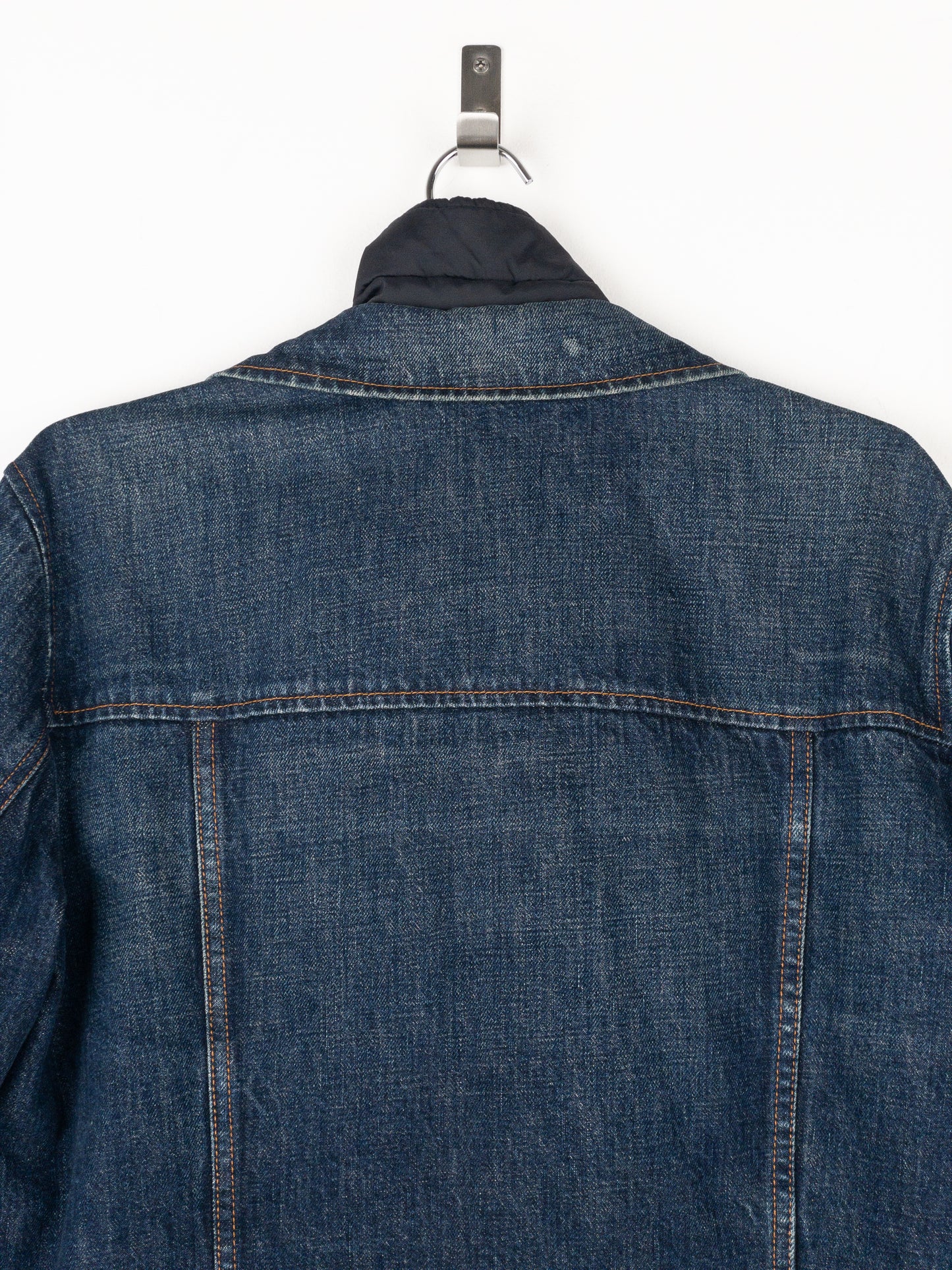 Prada AW05 Lined Denim Trucker Jacket