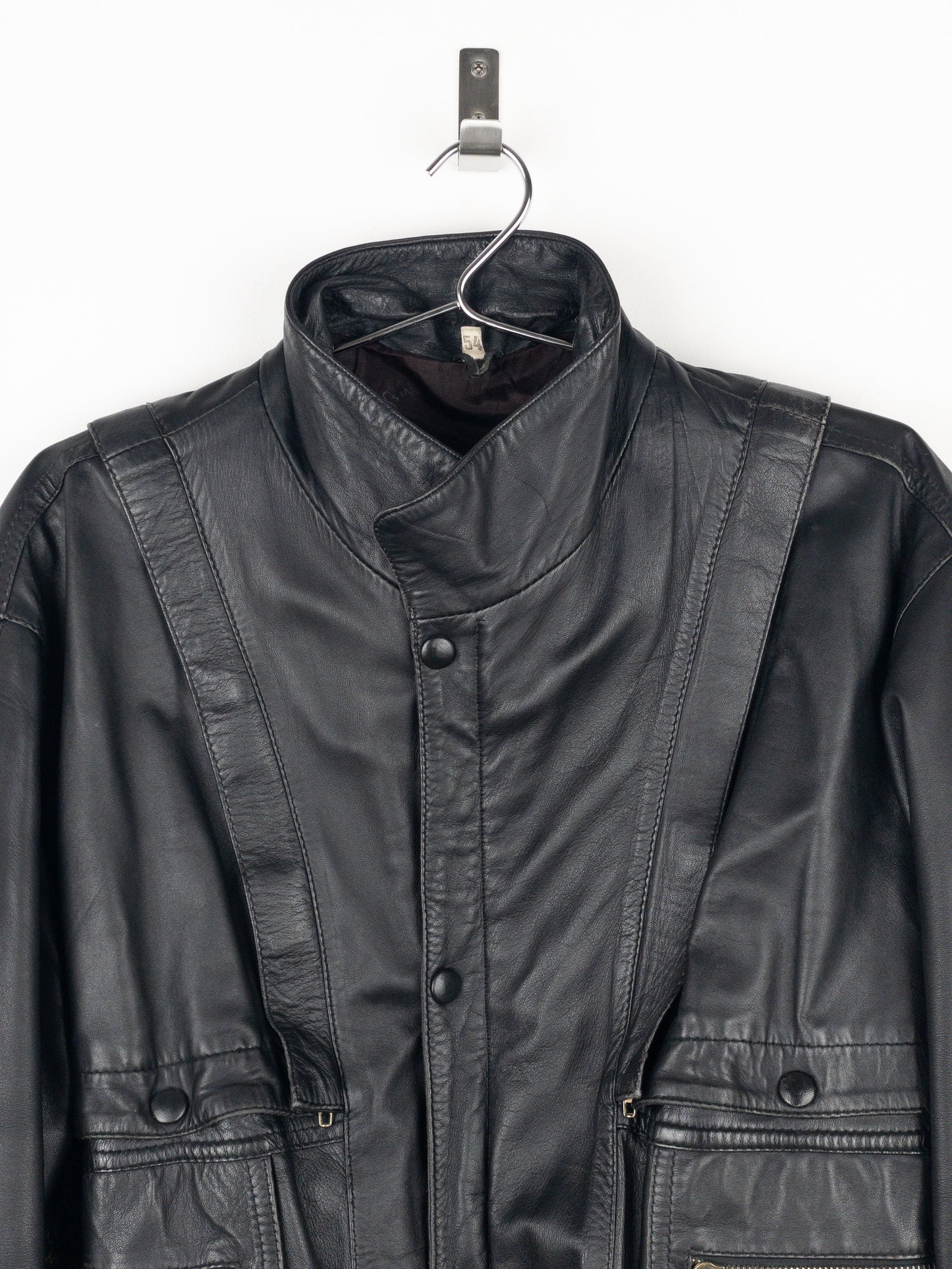 Yves Saint Laurent Leather Flight Bomber Jacket