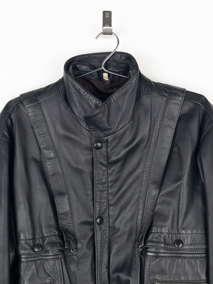 Yves Saint Laurent Leather Flight Bomber Jacket