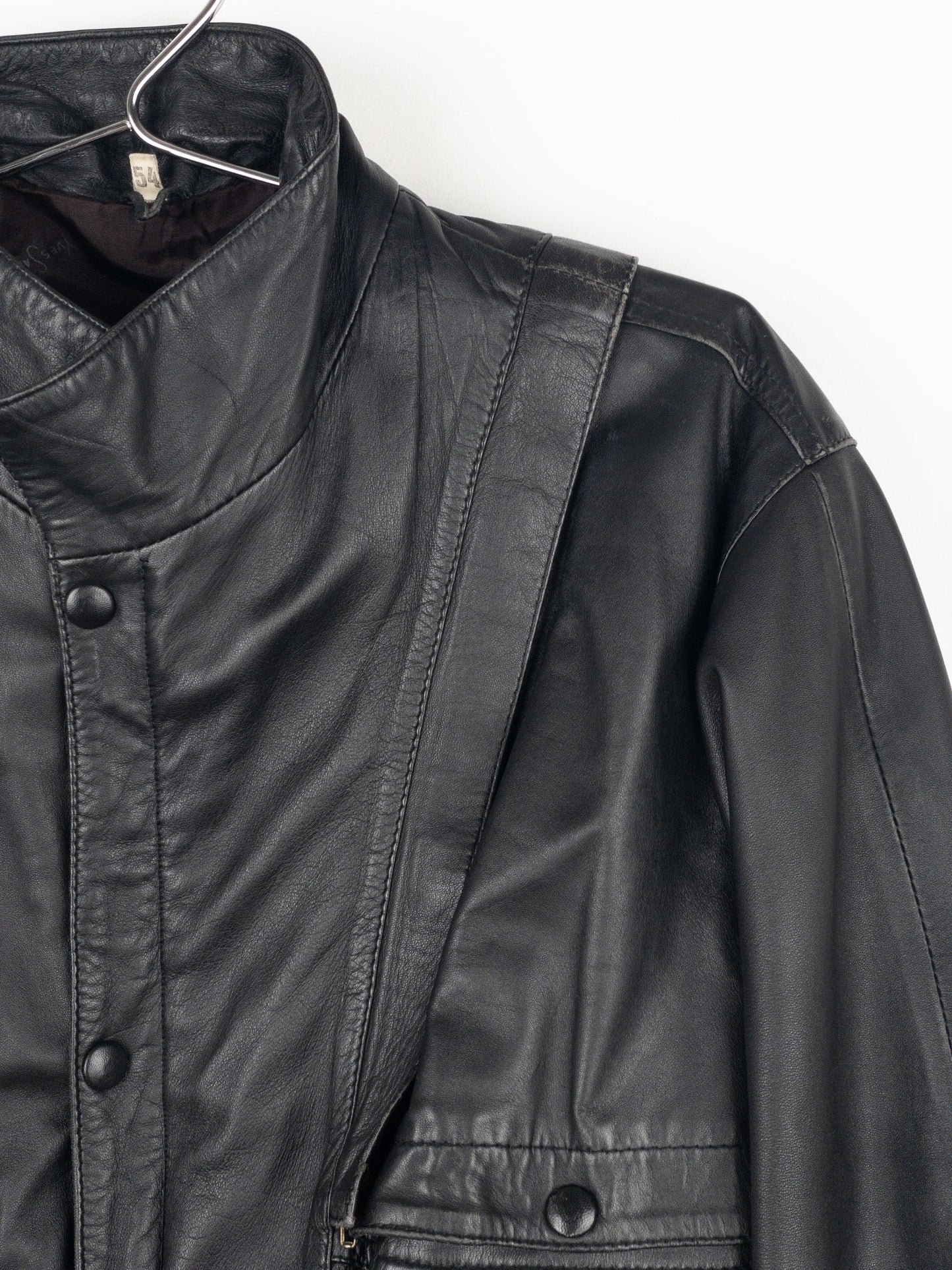 Yves Saint Laurent Leather Flight Bomber Jacket
