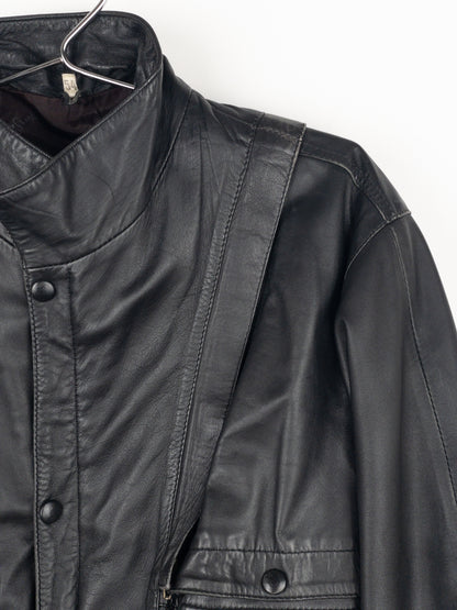 Yves Saint Laurent Leather Flight Bomber Jacket