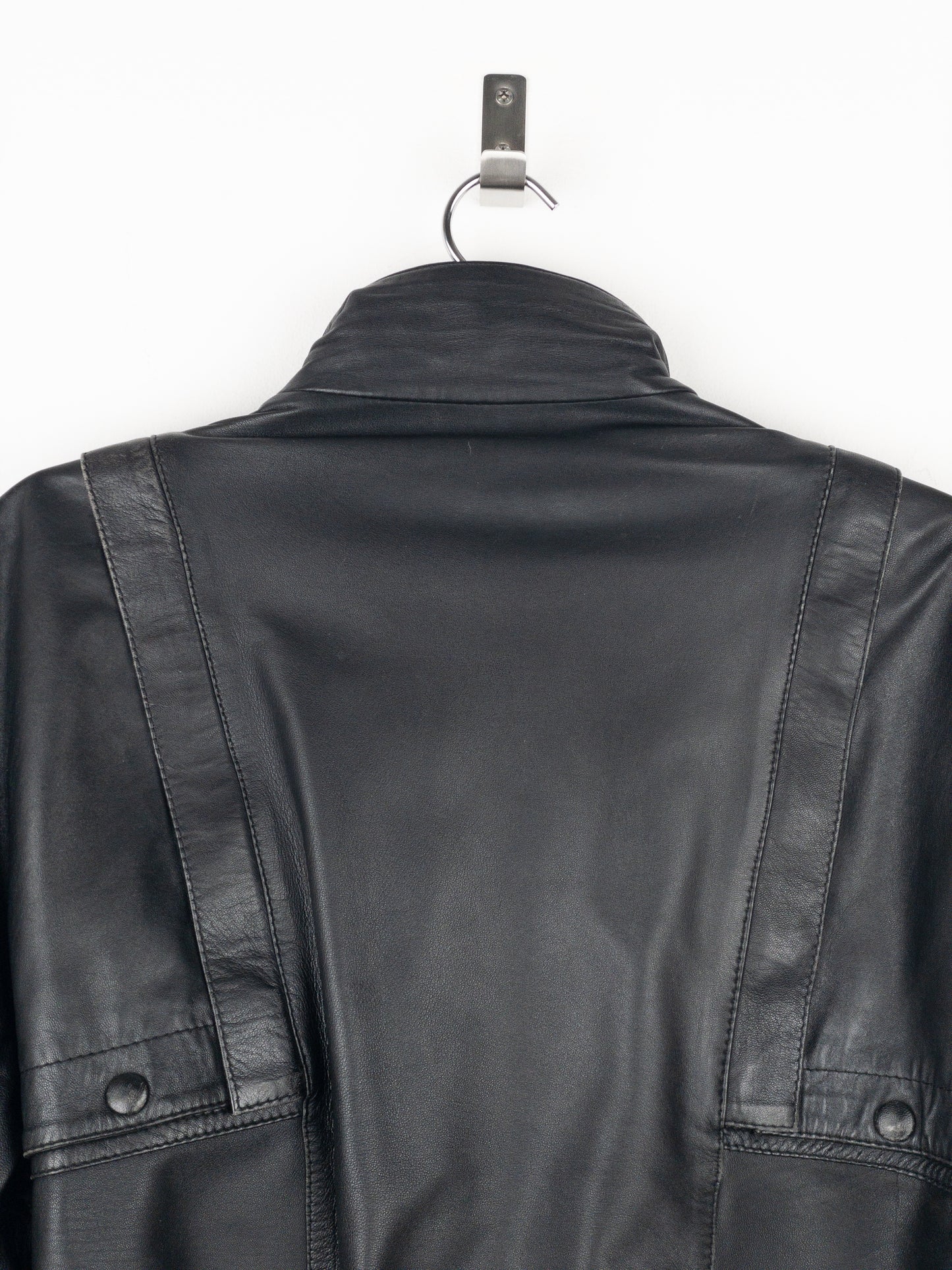 Yves Saint Laurent Leather Flight Bomber Jacket