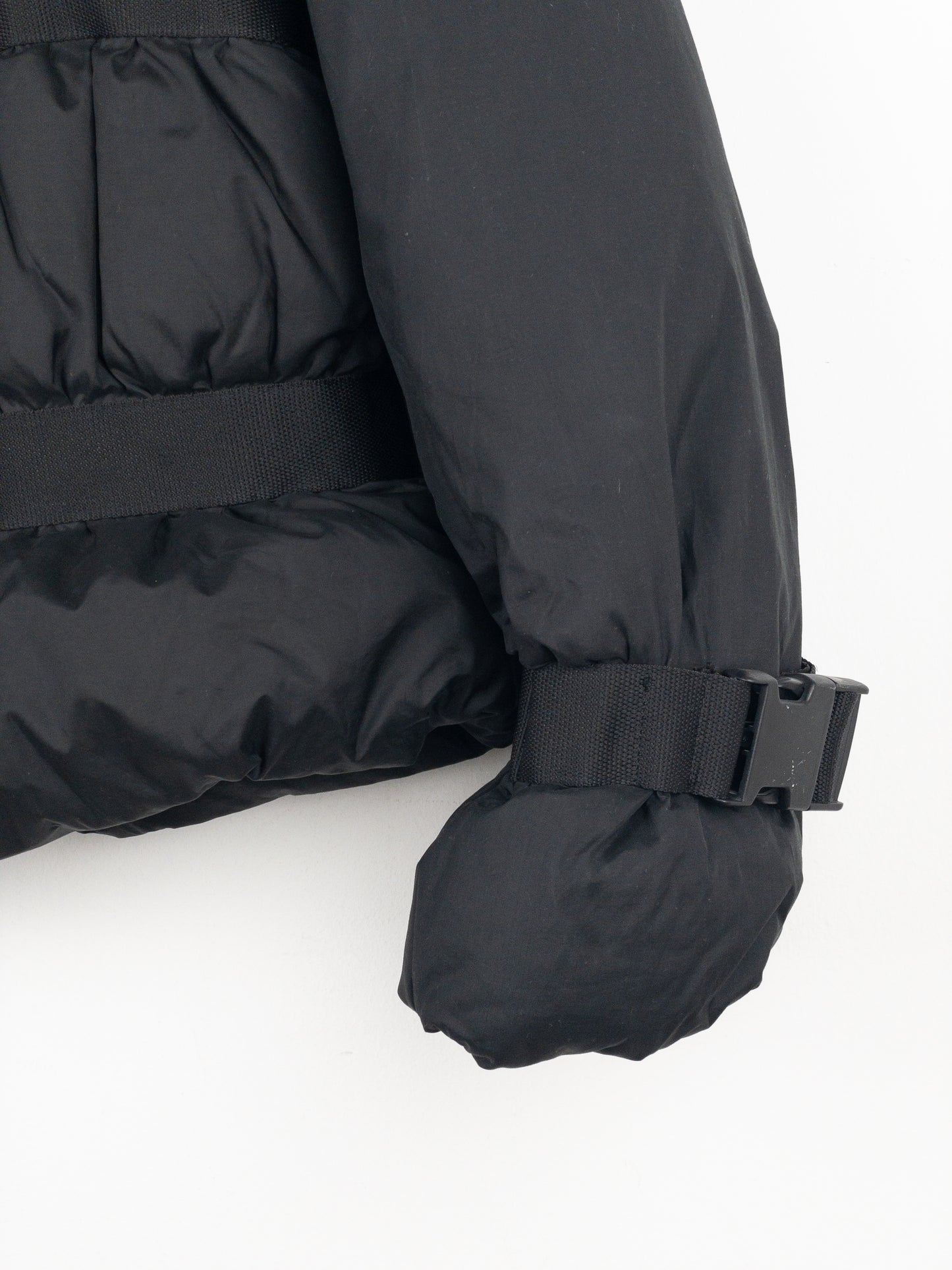 Jean Paul Gaultier AW03 Bondage Strap Puffer Jacket