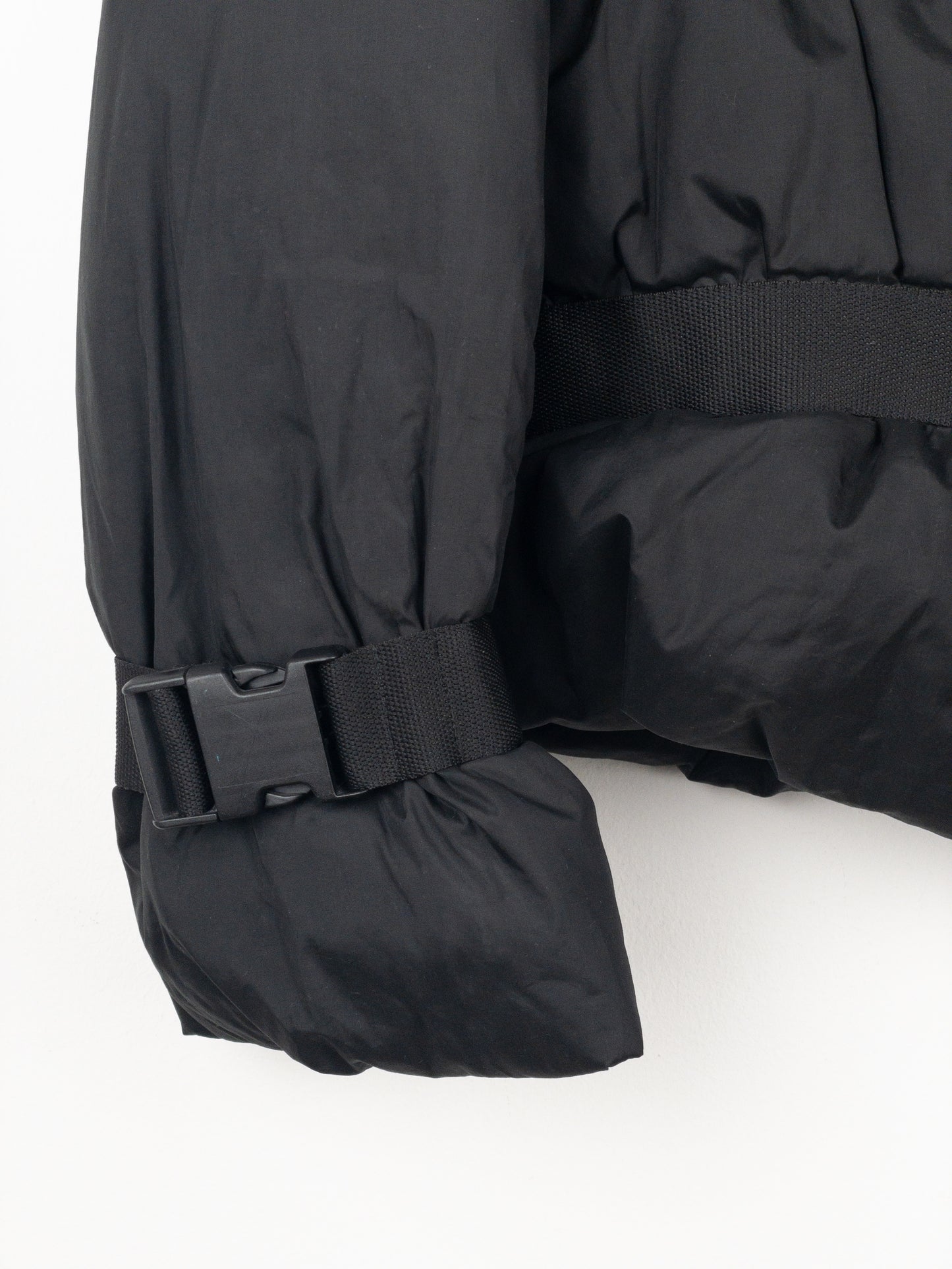 Jean Paul Gaultier AW03 Bondage Strap Puffer Jacket