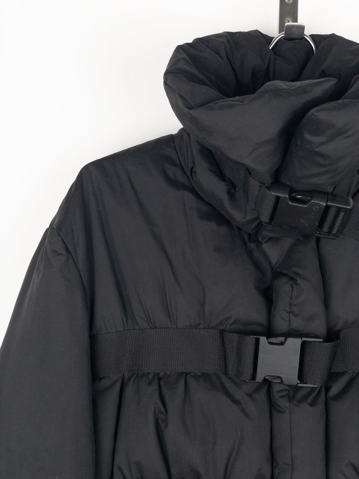 Jean Paul Gaultier AW03 Bondage Strap Puffer Jacket