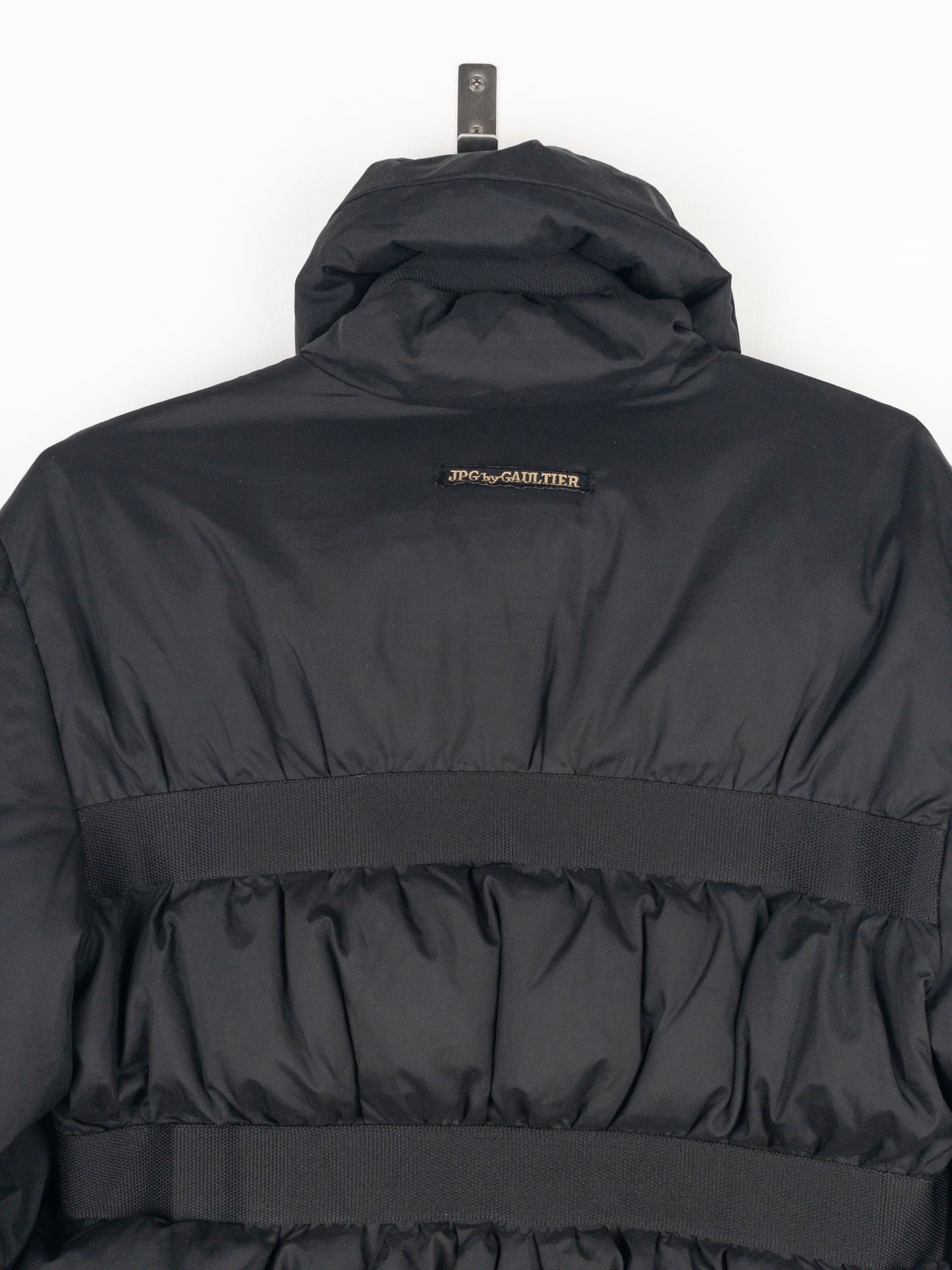 Jean Paul Gaultier AW03 Bondage Strap Puffer Jacket