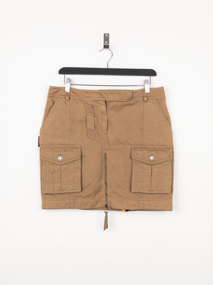 Dior by Galliano SS05 ‘Rasta’ Military Cargo Pocket Mini Skirt