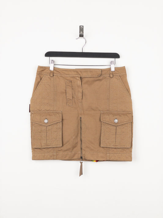 Dior by Galliano SS05 ‘Rasta’ Military Cargo Pocket Mini Skirt