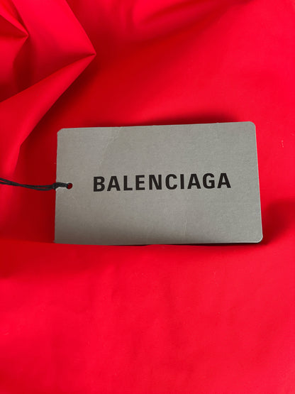 Balenciaga SS18 Oversize Double Sleeve Logo Windbreaker Jacket