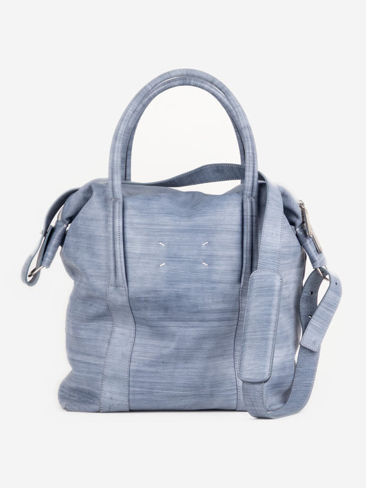 Maison Margiela SS14 Leather Crossbody `Sailor´ Weekend Duffle Bag