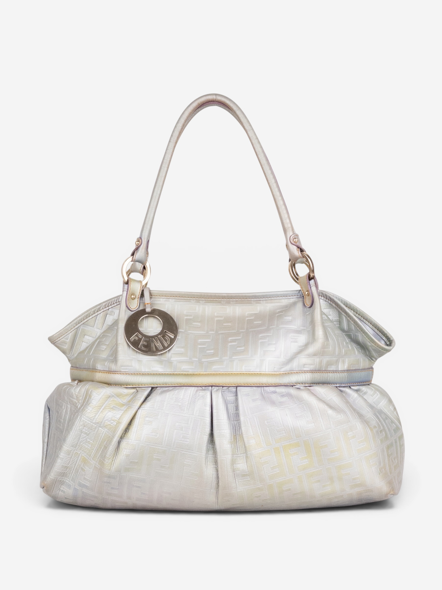 Fendi 2000s Iridescent Ombre Zucca Monogram‚Chef‘ Handbag