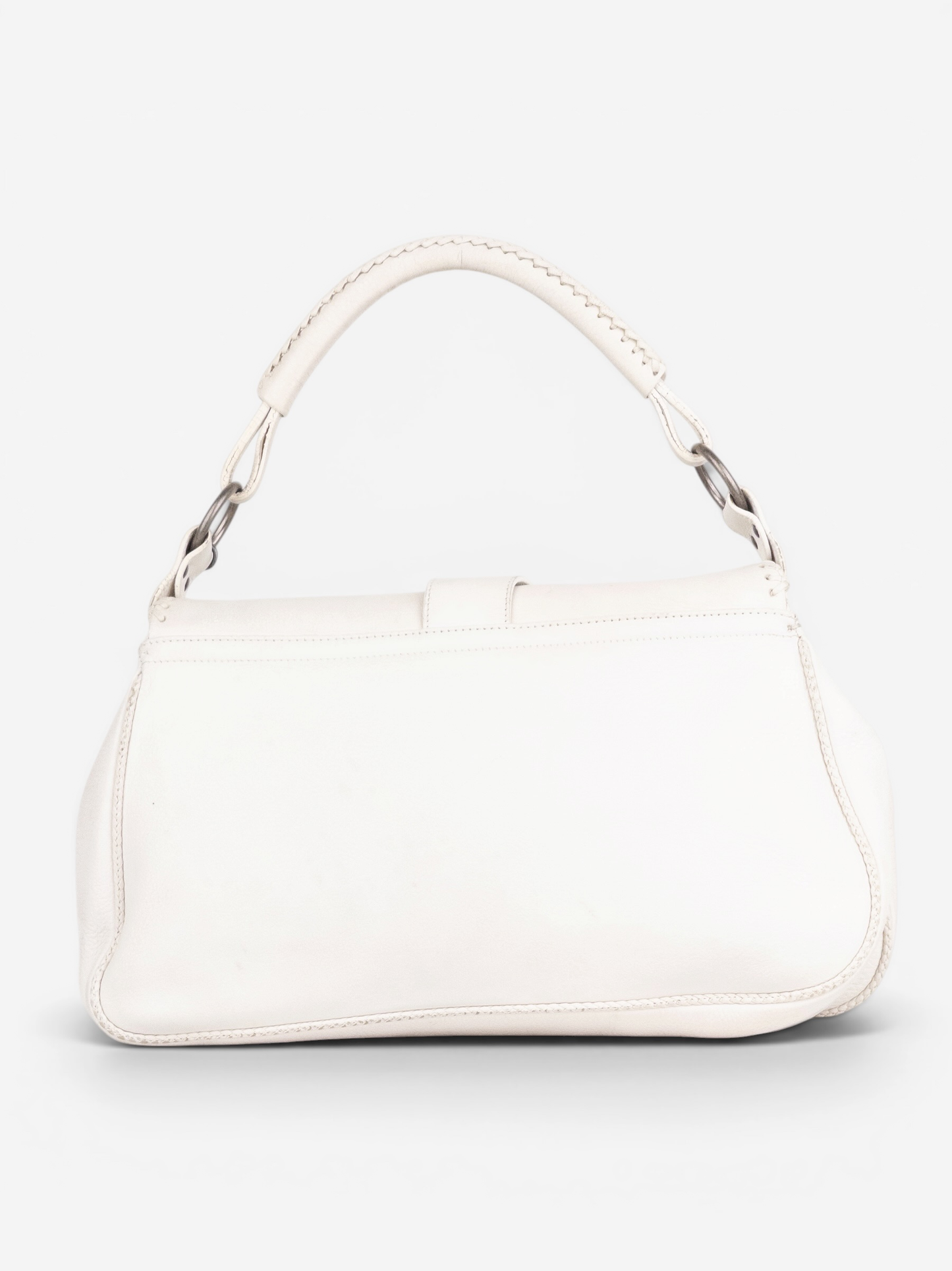 Dior by Galliano SS06 'Gaucho' Whipstitch Double Saddle Shoulder Bag