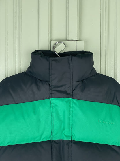 Balenciaga AW18 Oversize Striped Down Puffer Jacket