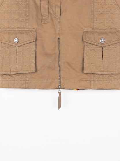 Dior by Galliano SS05 ‘Rasta’ Military Cargo Pocket Mini Skirt