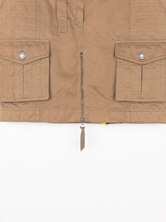 Dior by Galliano SS05 ‘Rasta’ Military Cargo Pocket Mini Skirt – photo 4