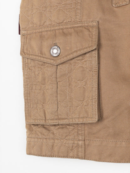 Dior by Galliano SS05 ‘Rasta’ Military Cargo Pocket Mini Skirt