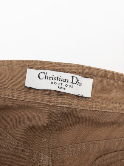 Dior by Galliano SS05 ‘Rasta’ Military Cargo Pocket Mini Skirt