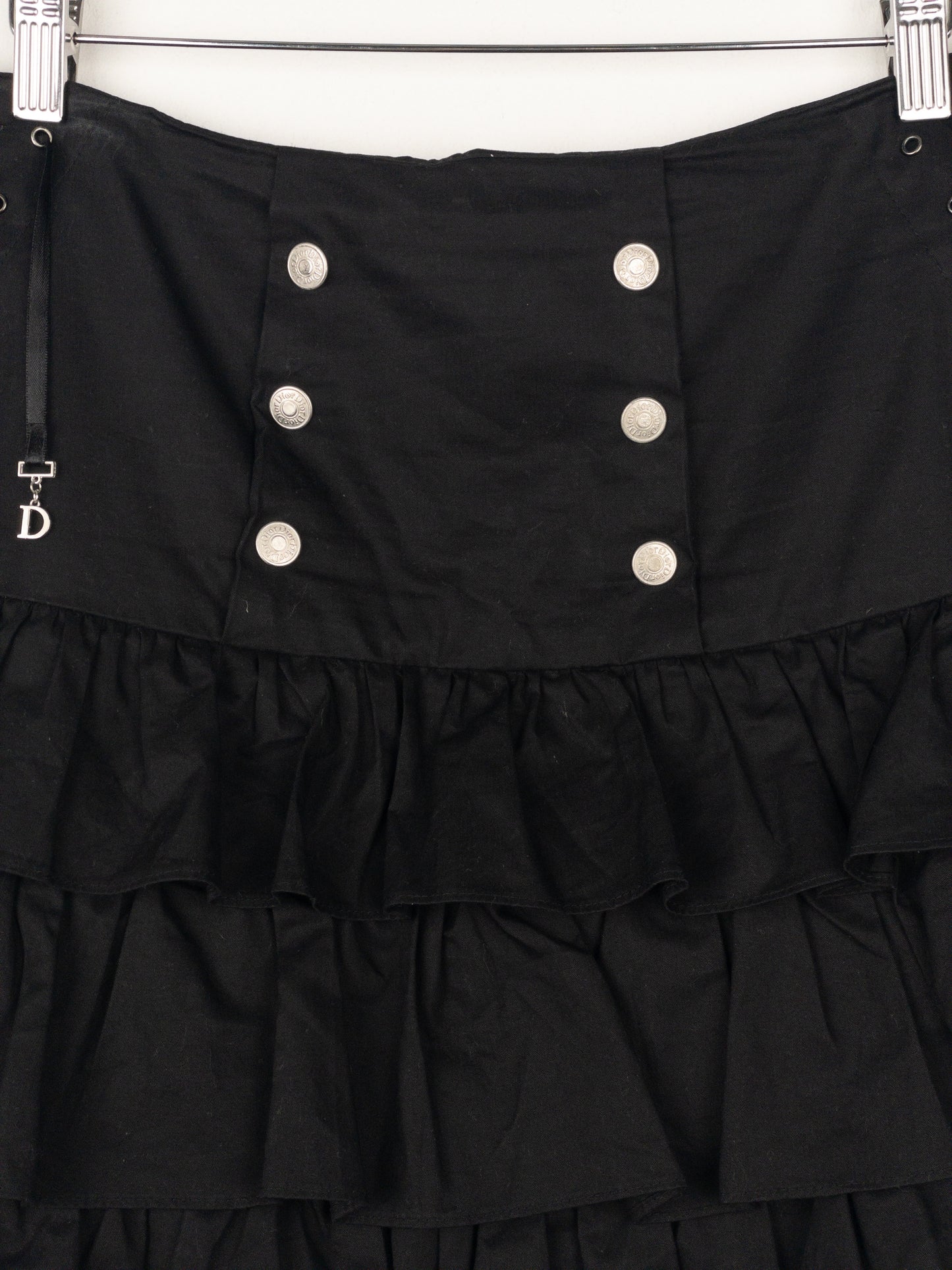 Dior by Galliano SS02 Ruffle Lace Up Skirt