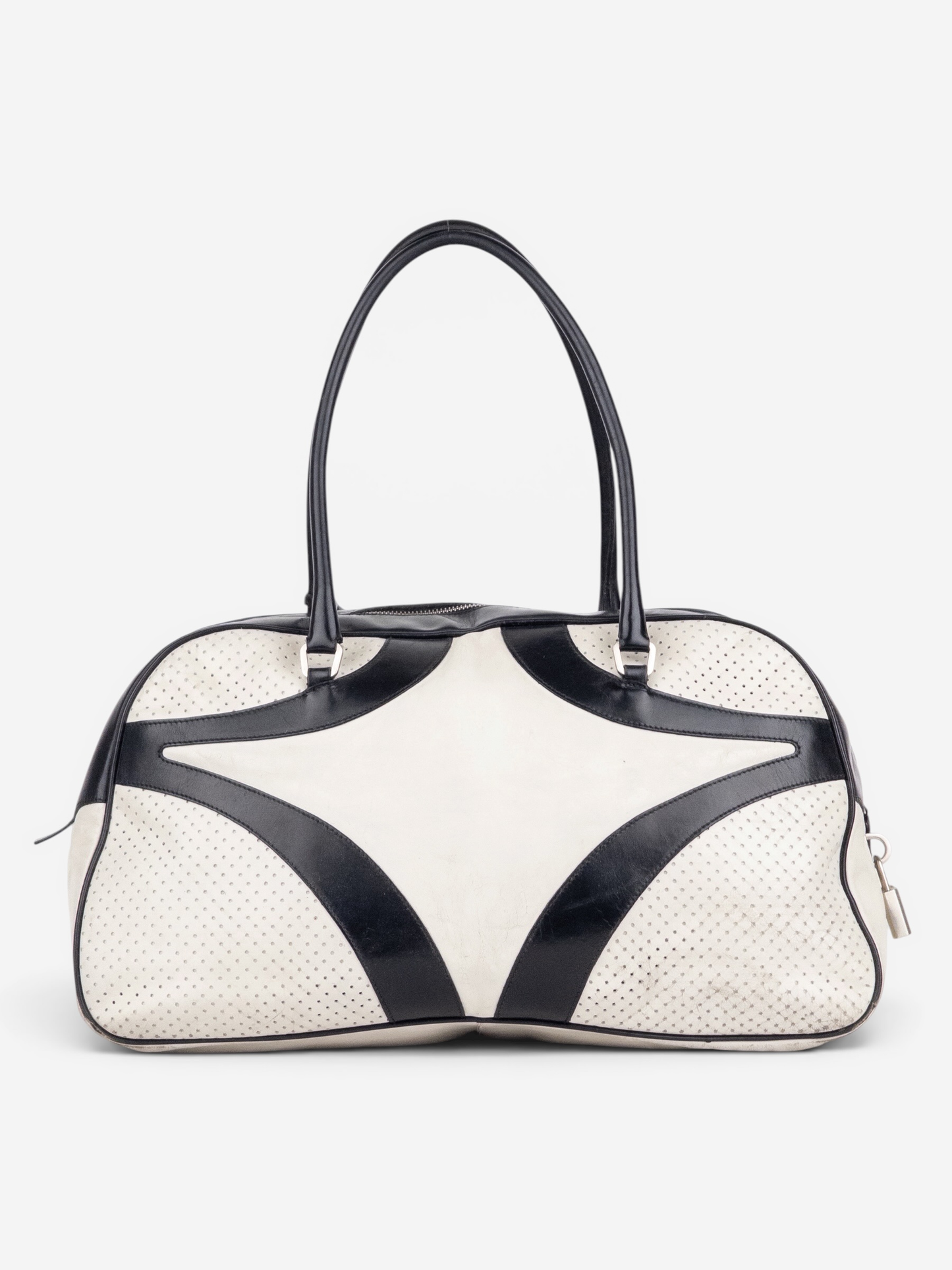 Prada SS00 Bowling Leather Shoulder Bag – photo 3