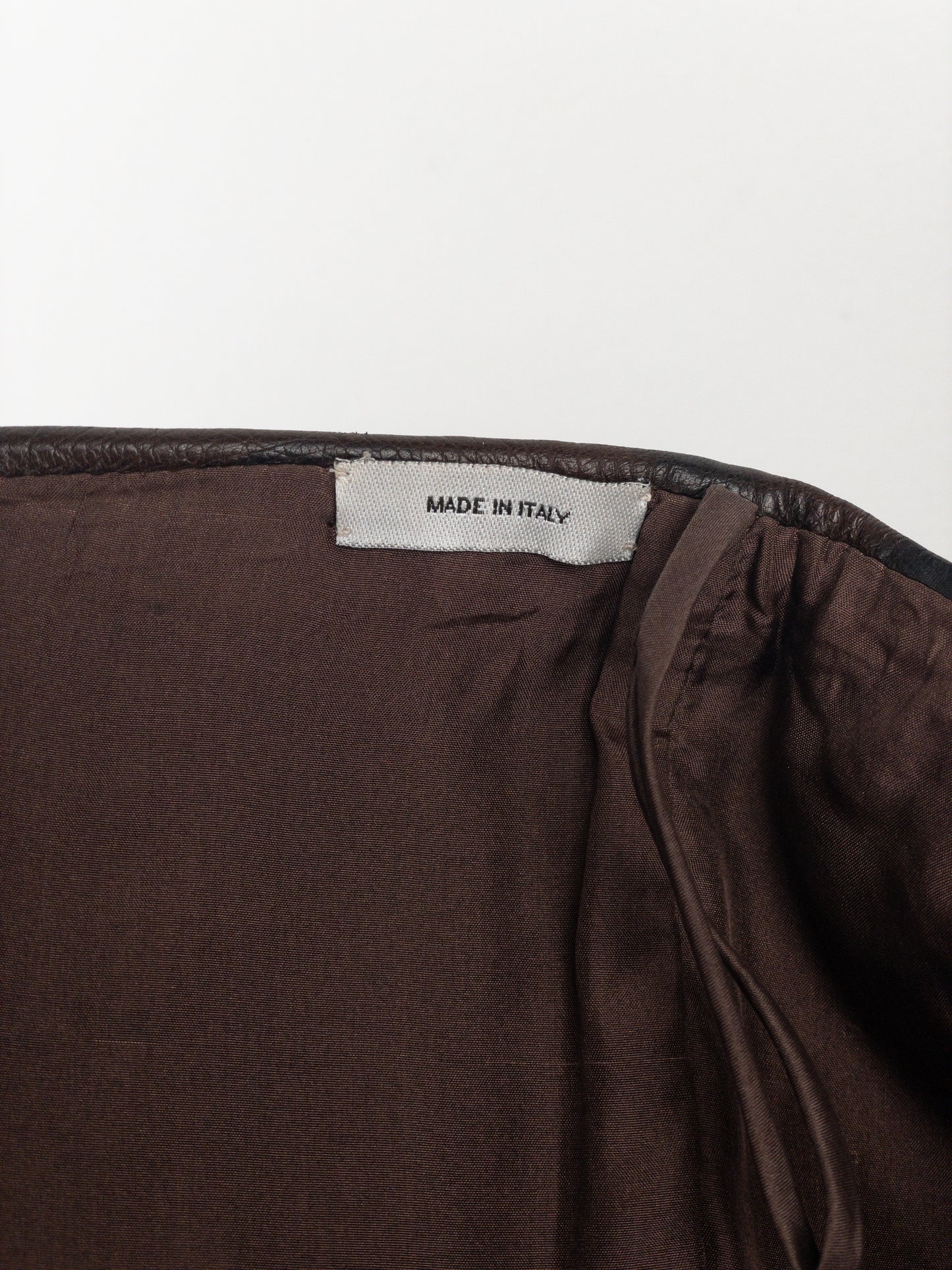 Yves Saint Laurent Rive Gauche by Tom Ford SS03 ‘Anatomic’ Leather Ruffle Mermaid Skirt