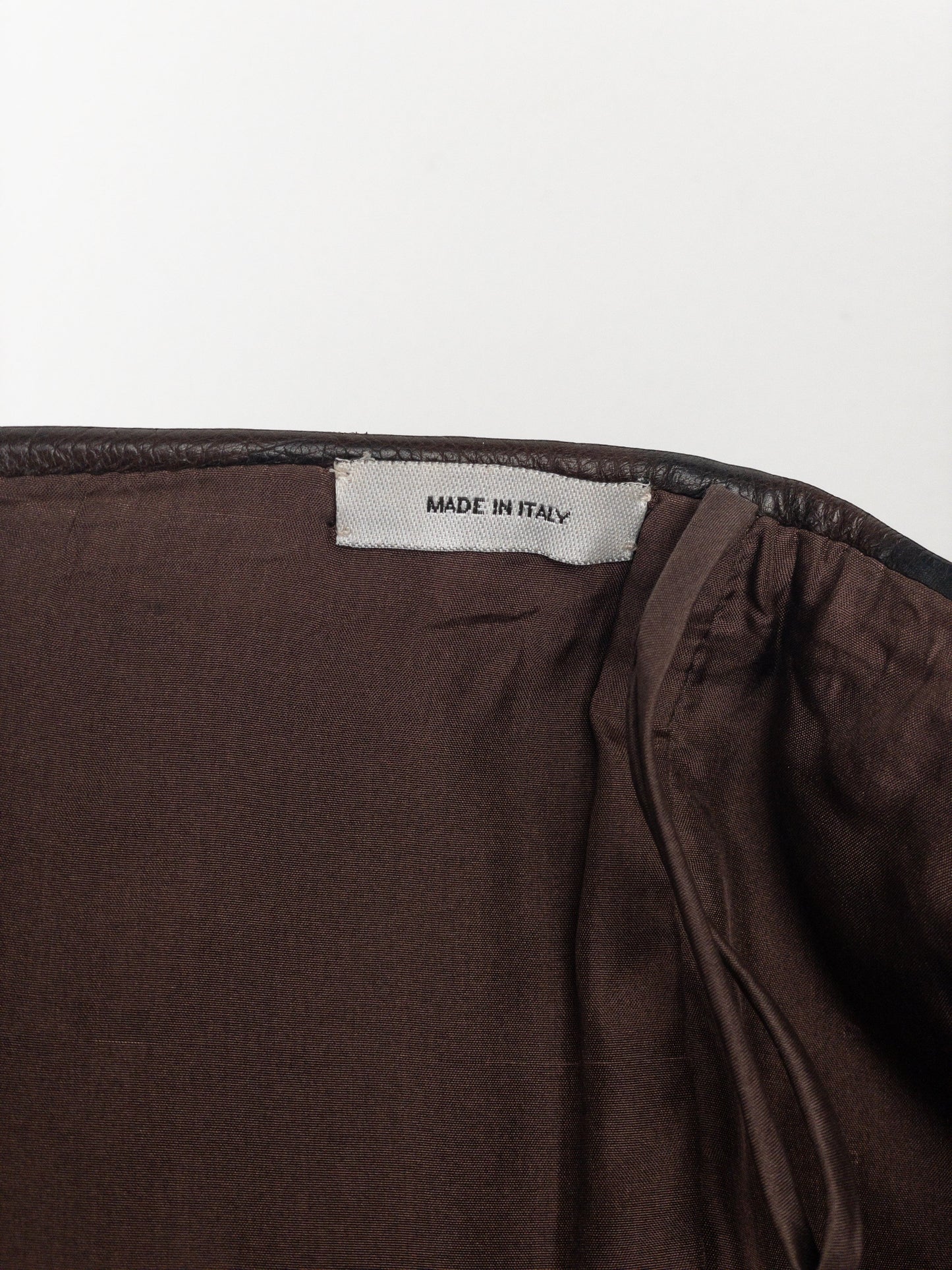 Yves Saint Laurent Rive Gauche by Tom Ford SS03 ‘Anatomic’ Leather Ruffle Mermaid Skirt – photo 9