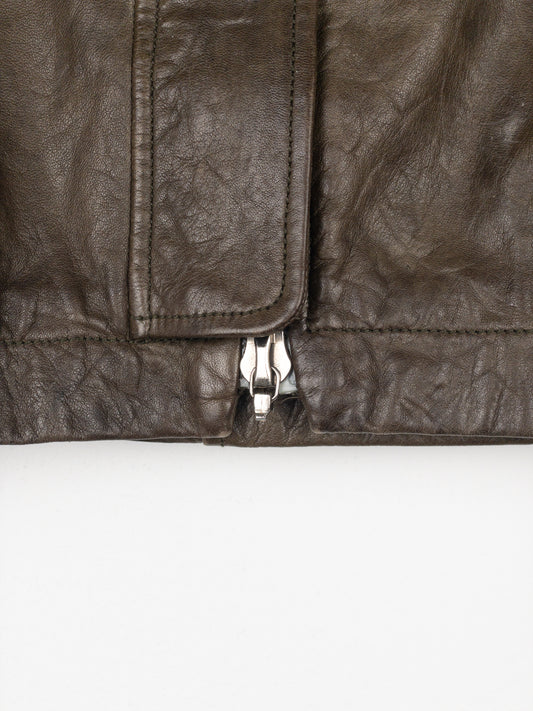 Dior by Galliano SS06 Leather Military Cargo Mini Skirt – photo 7
