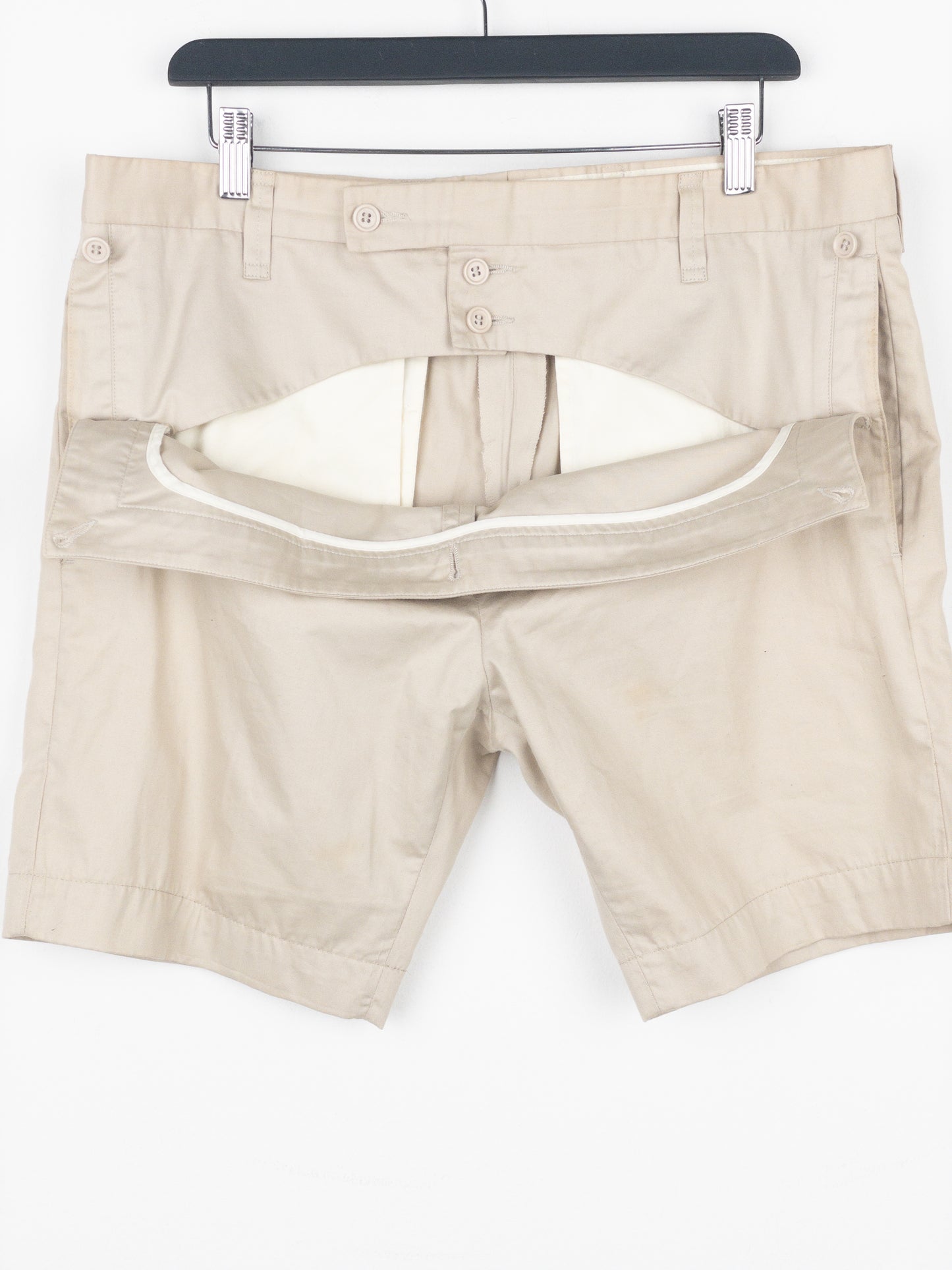 Dior Homme by Kris van Assche SS08 Button Dress Shorts