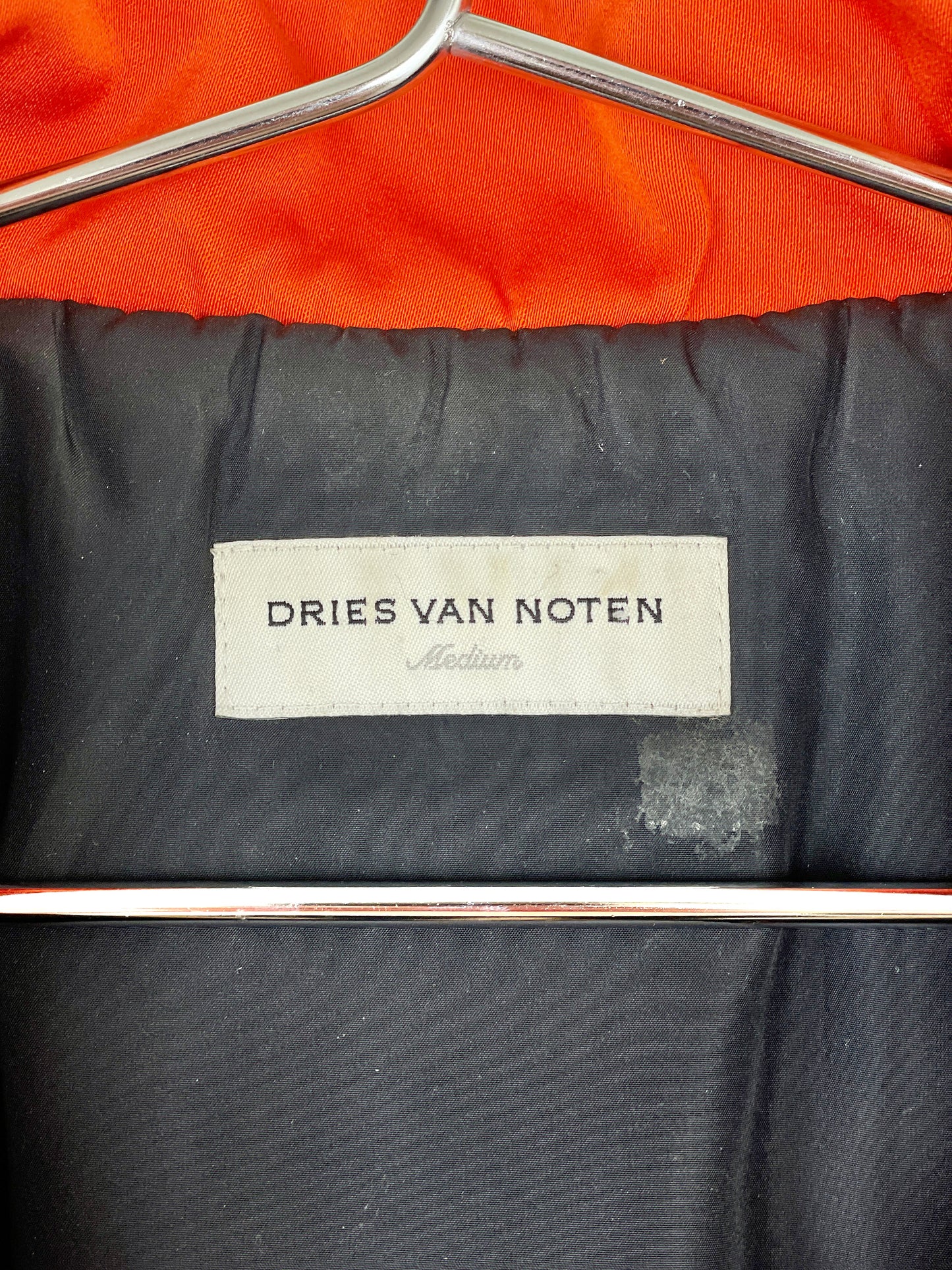 Dries van Noten AW14 Backzip Bomberjacket Orange