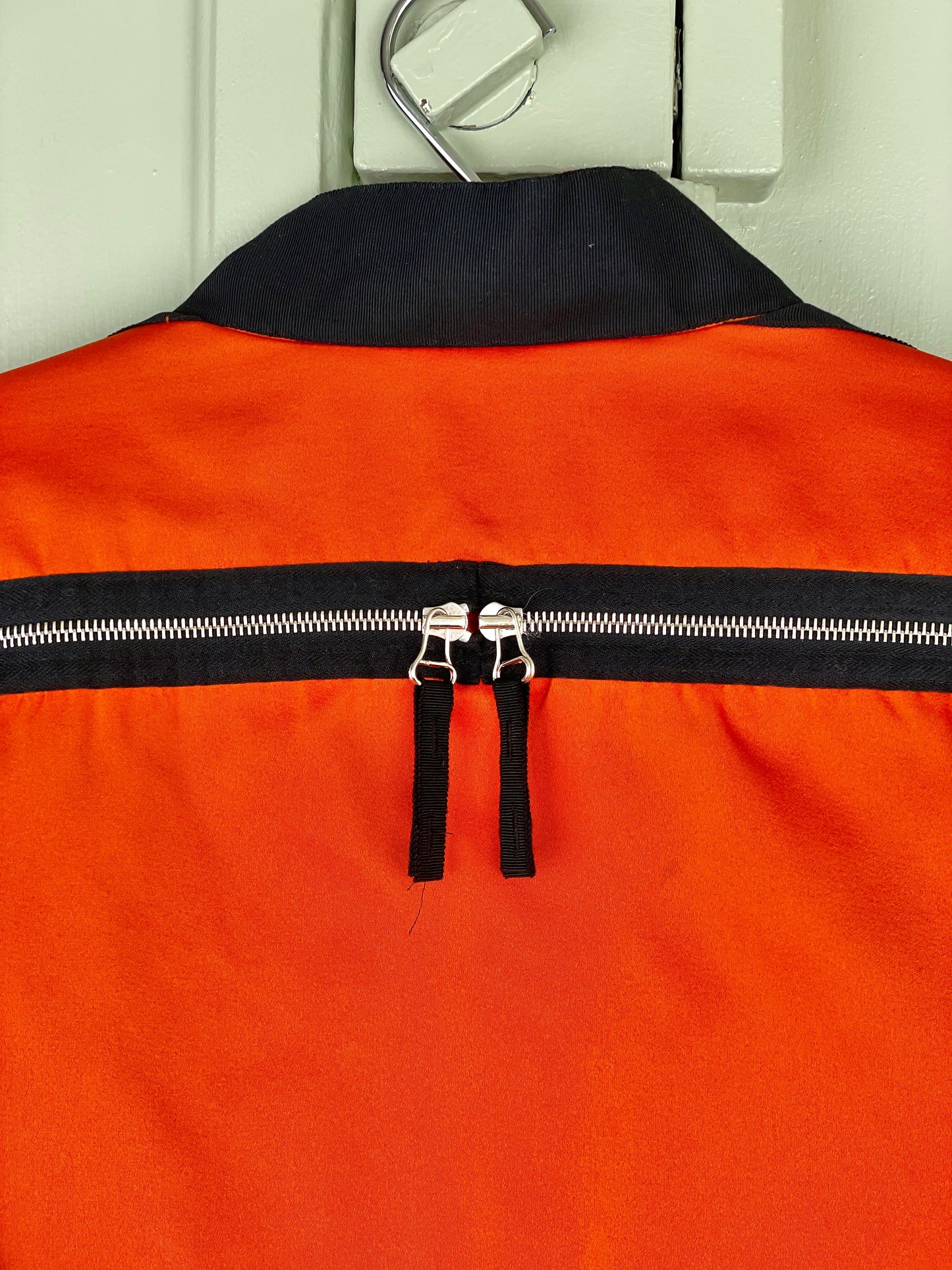 Dries van Noten AW14 Backzip Bomberjacket Orange