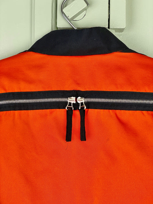 Dries van Noten AW14 Backzip Bomberjacket Orange – photo 6
