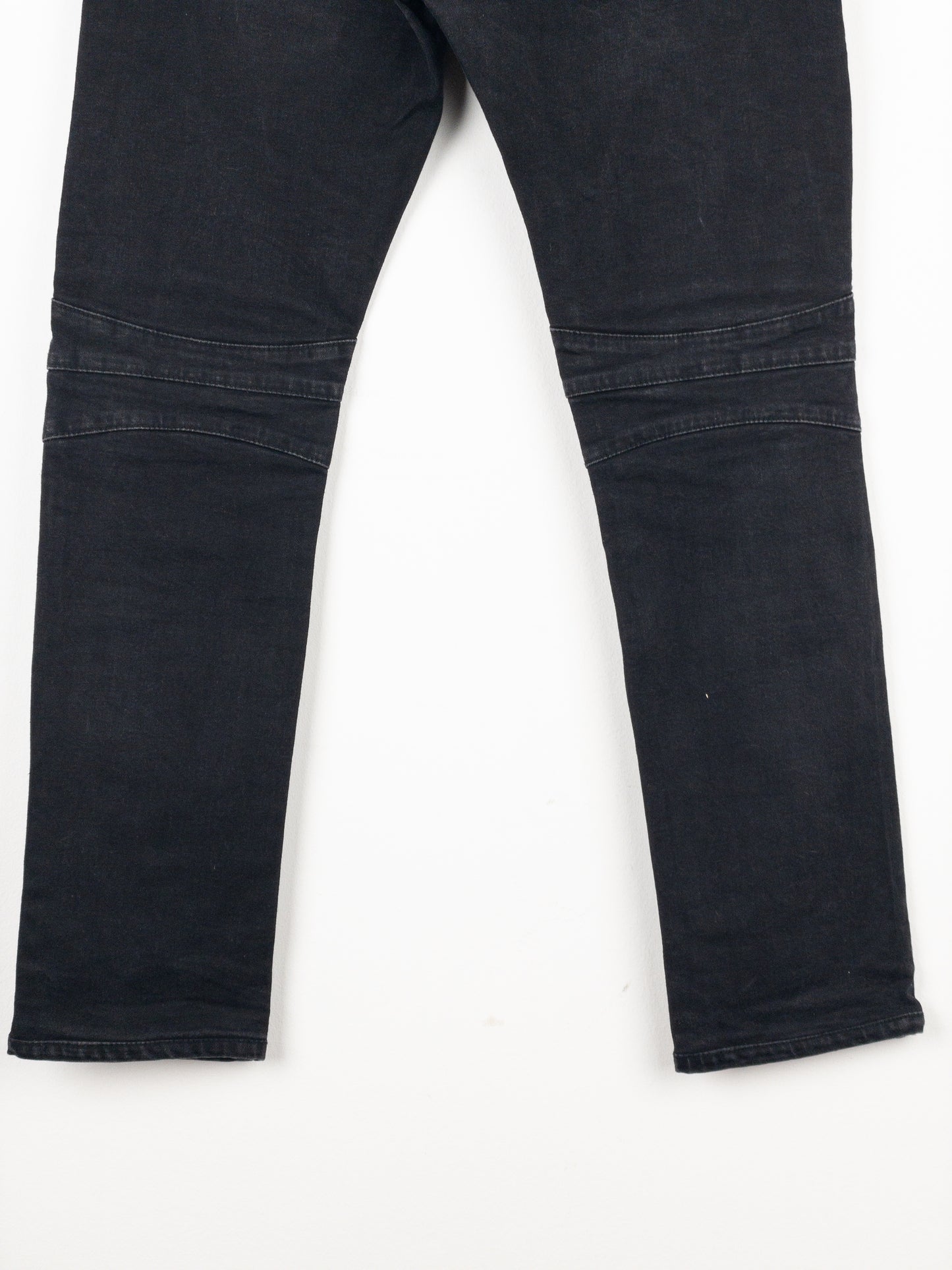 Balmain Biker Denim Jeans