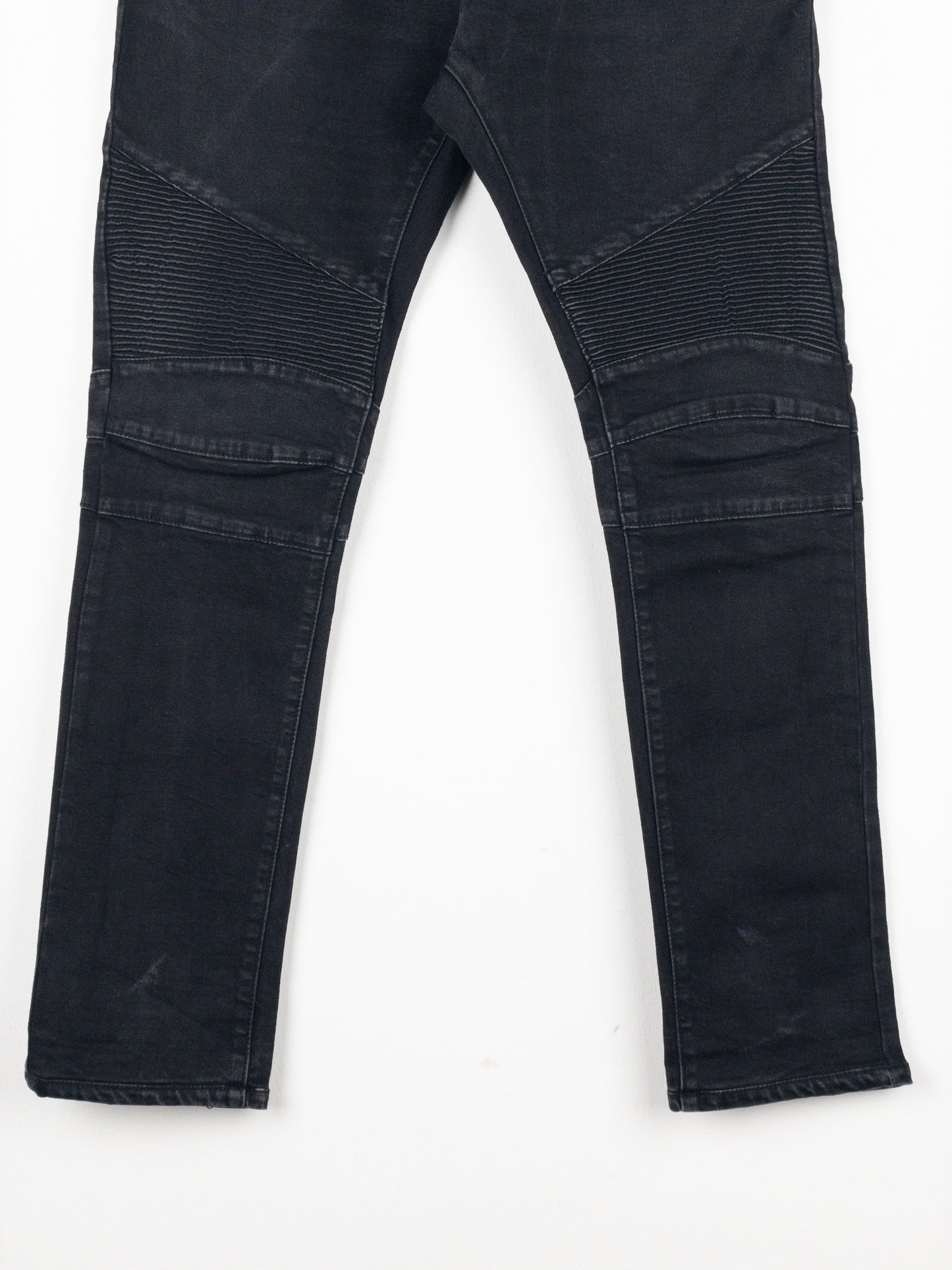 Balmain Biker Denim Jeans