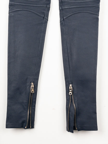 Balmain by Decarnin SS14 Leather Biker Pants