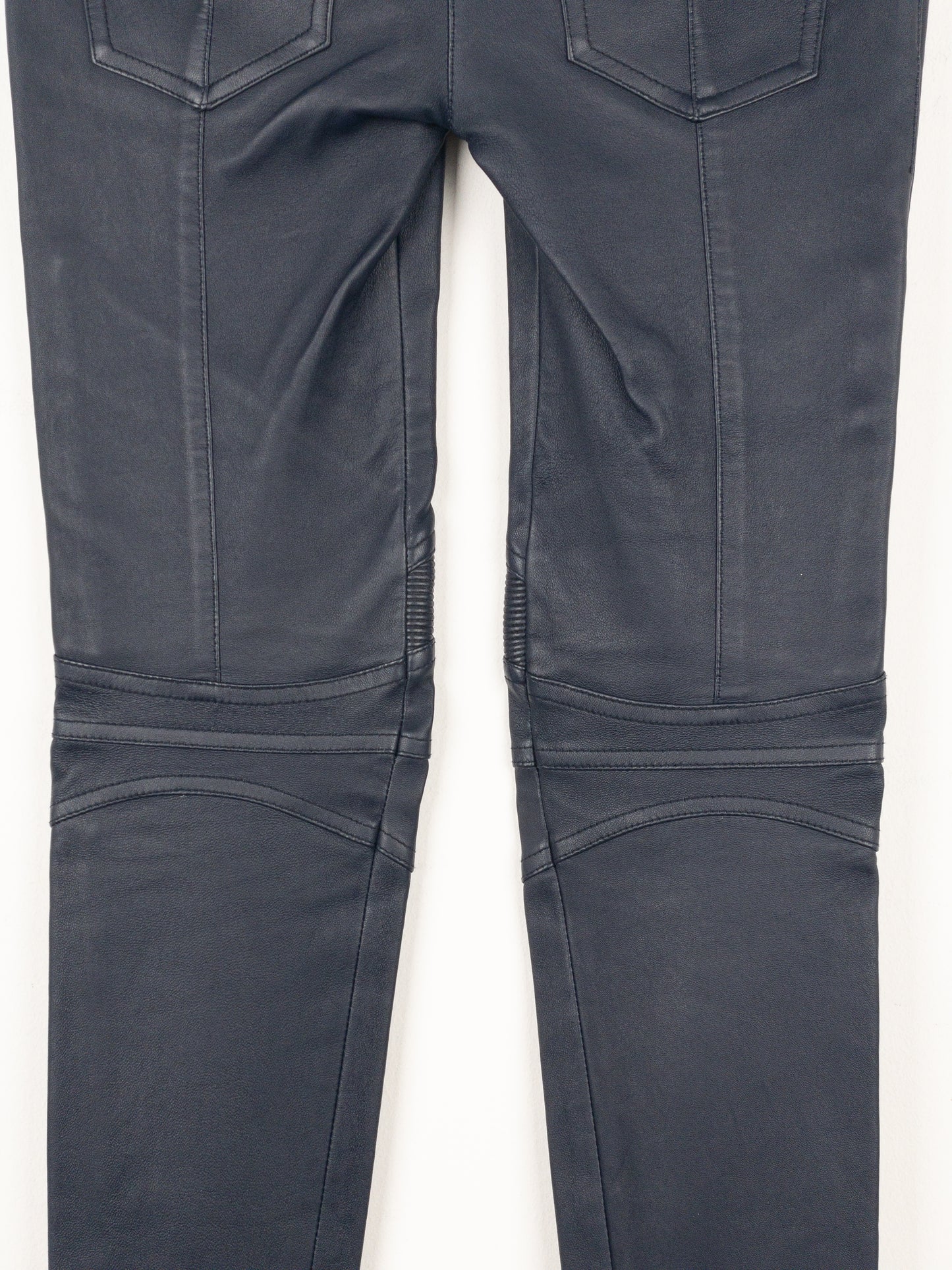 Balmain by Decarnin SS14 Leather Biker Pants