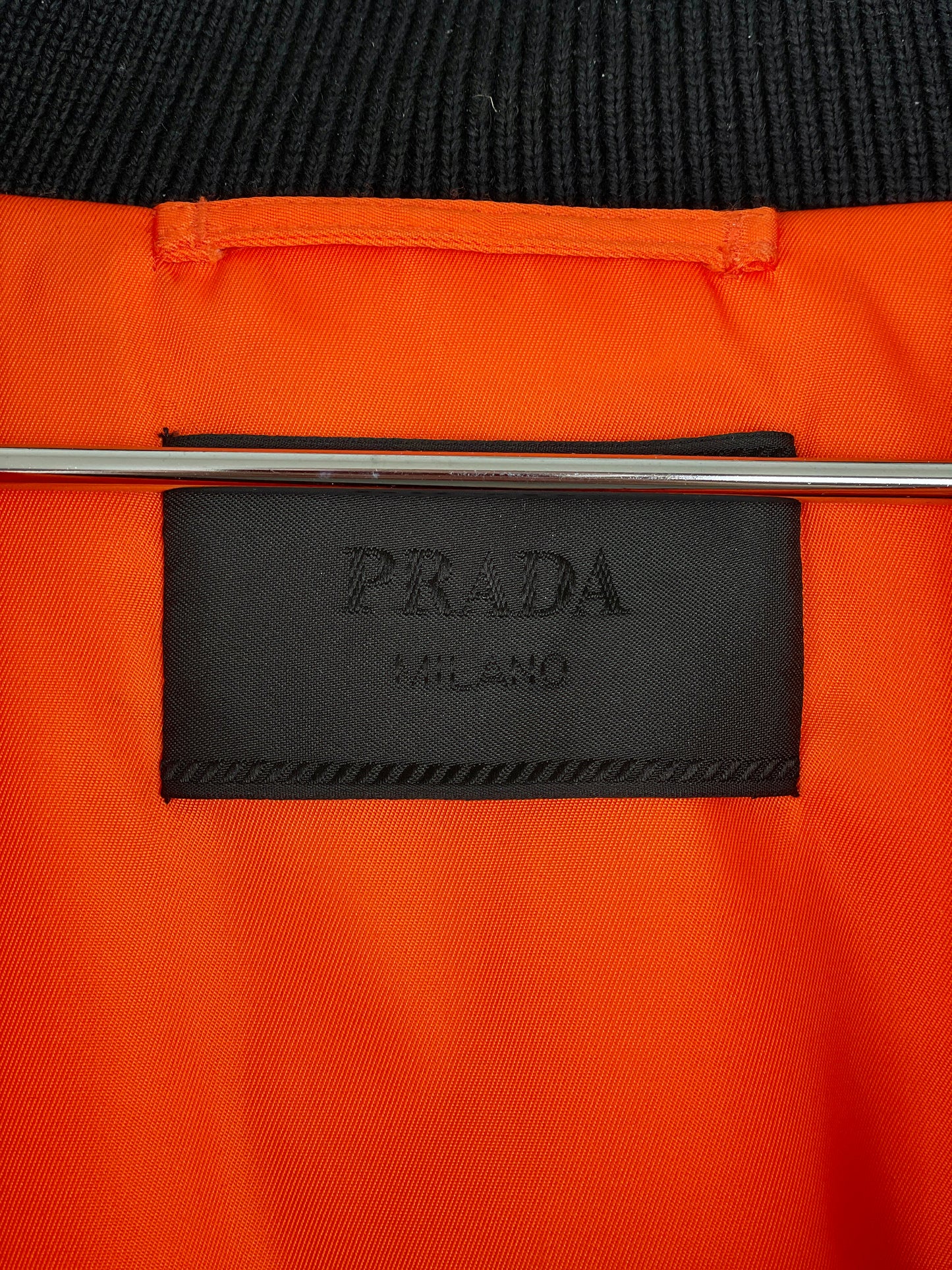 Prada AW21 RE-NYLON Oversized MA-1 Bomber Jacket