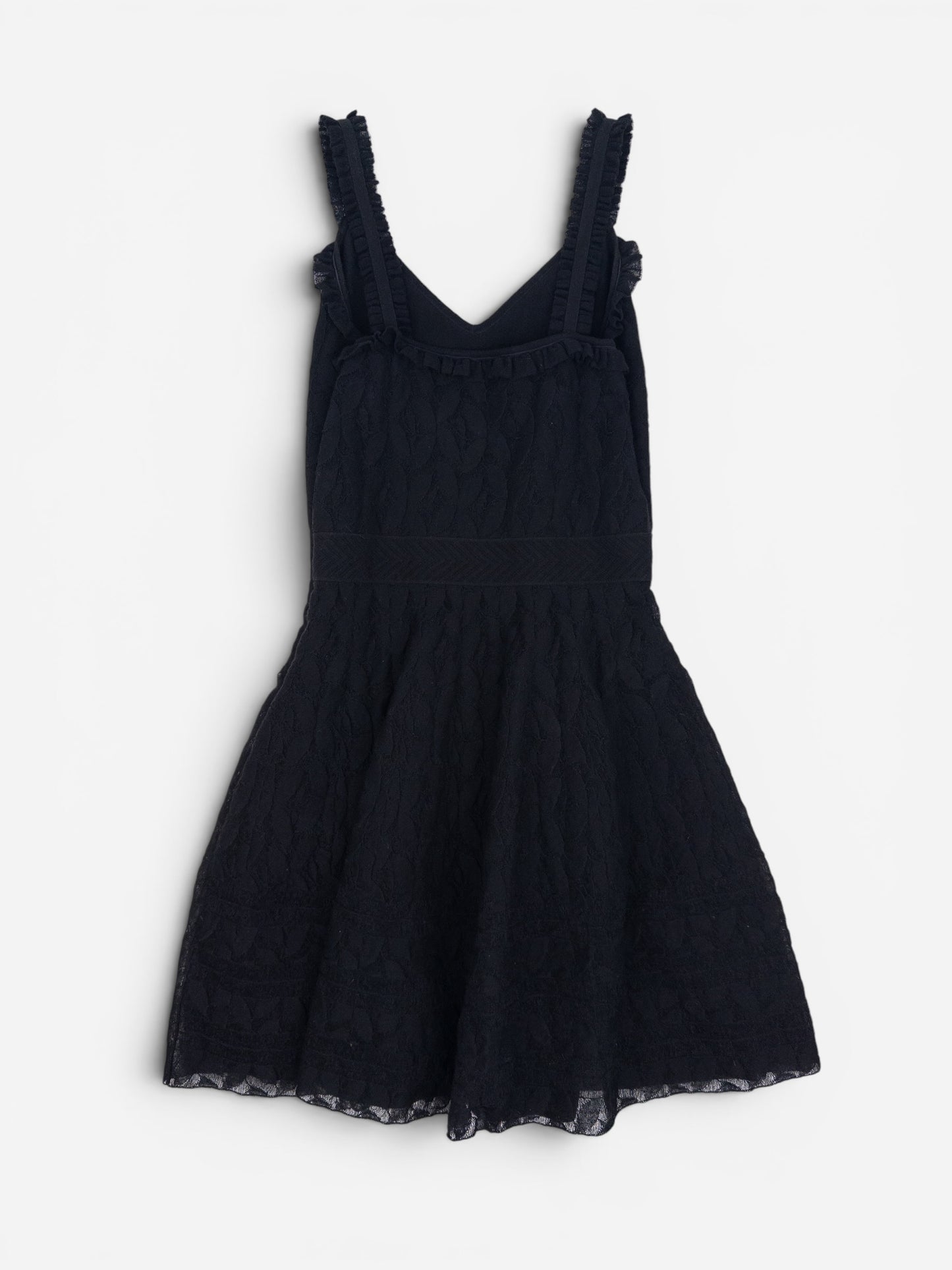 Chanel by Karl Lagerfeld SS17 Little Black A-Line Lace Mini Dress