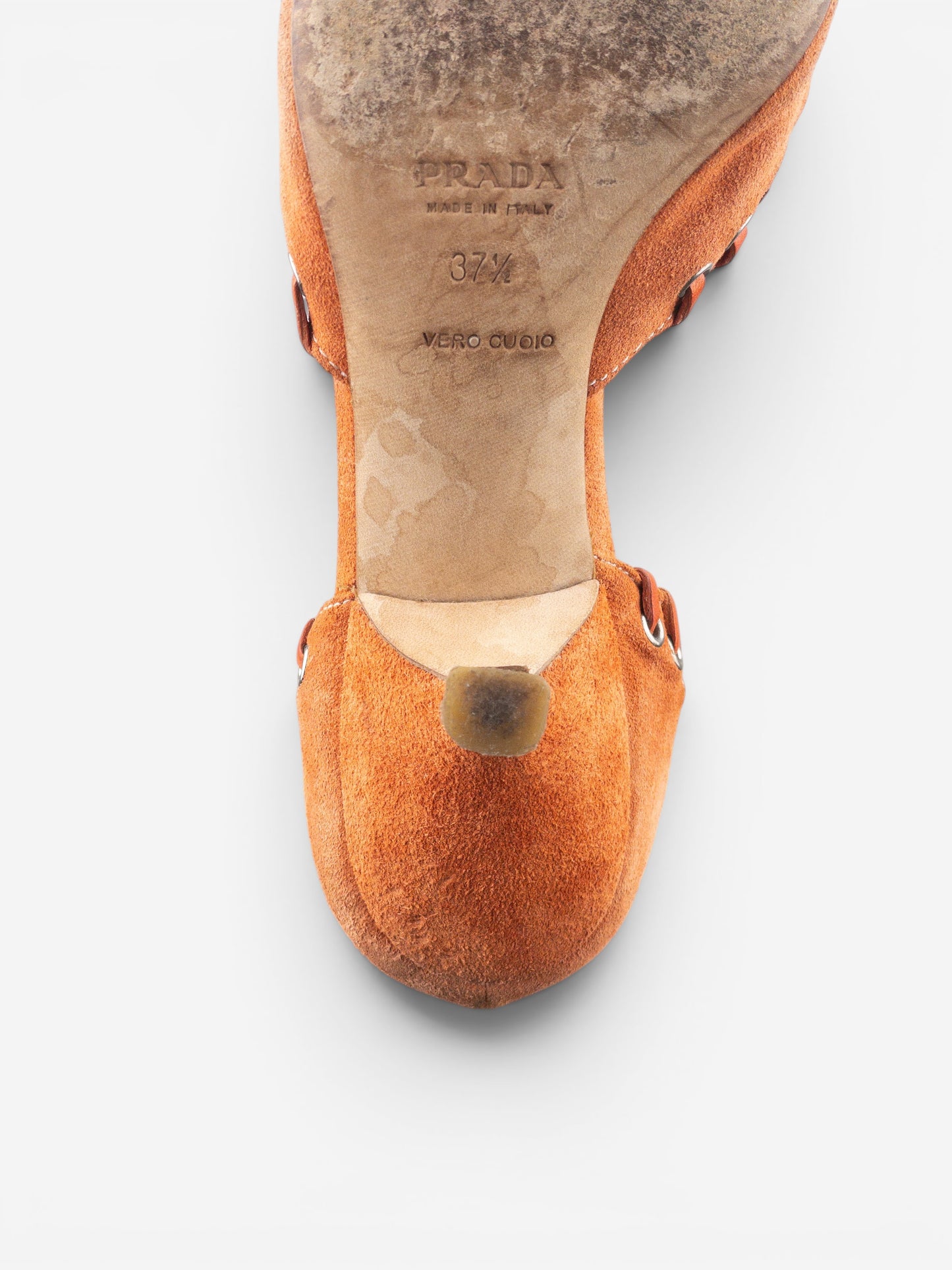 Prada 2000s Suede Kitten Pump Heels – photo 10